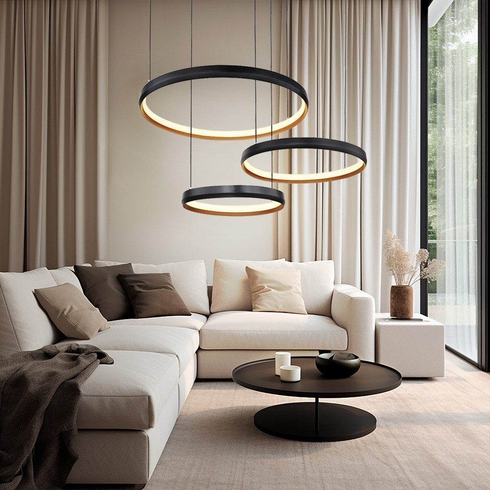 GLOBO LIGHTING LED-Hängeleuchte, LED-Leuchtmittel fest verbaut, Warmweiß, N günstig online kaufen