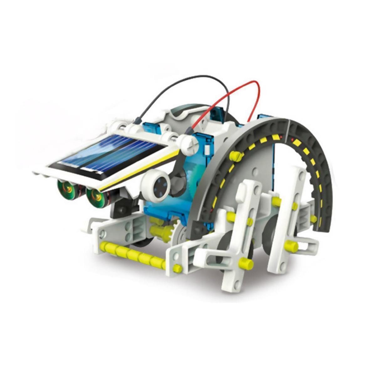 efaso Lernspielzeug Solar Roboter Set 14 in 1- Solar Lernspielzeug günstig online kaufen