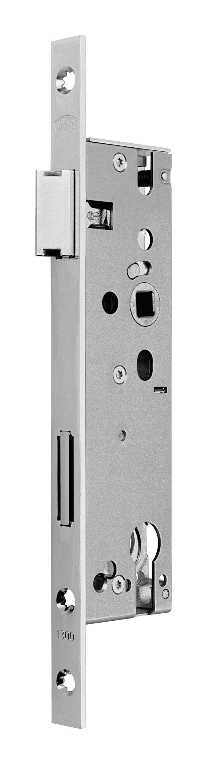 BKS Einsteckschloss, Rohrrahmentüren m. Wechsel PZ, 40/92/8, DL-R, B-1300,16 x 255 mm
