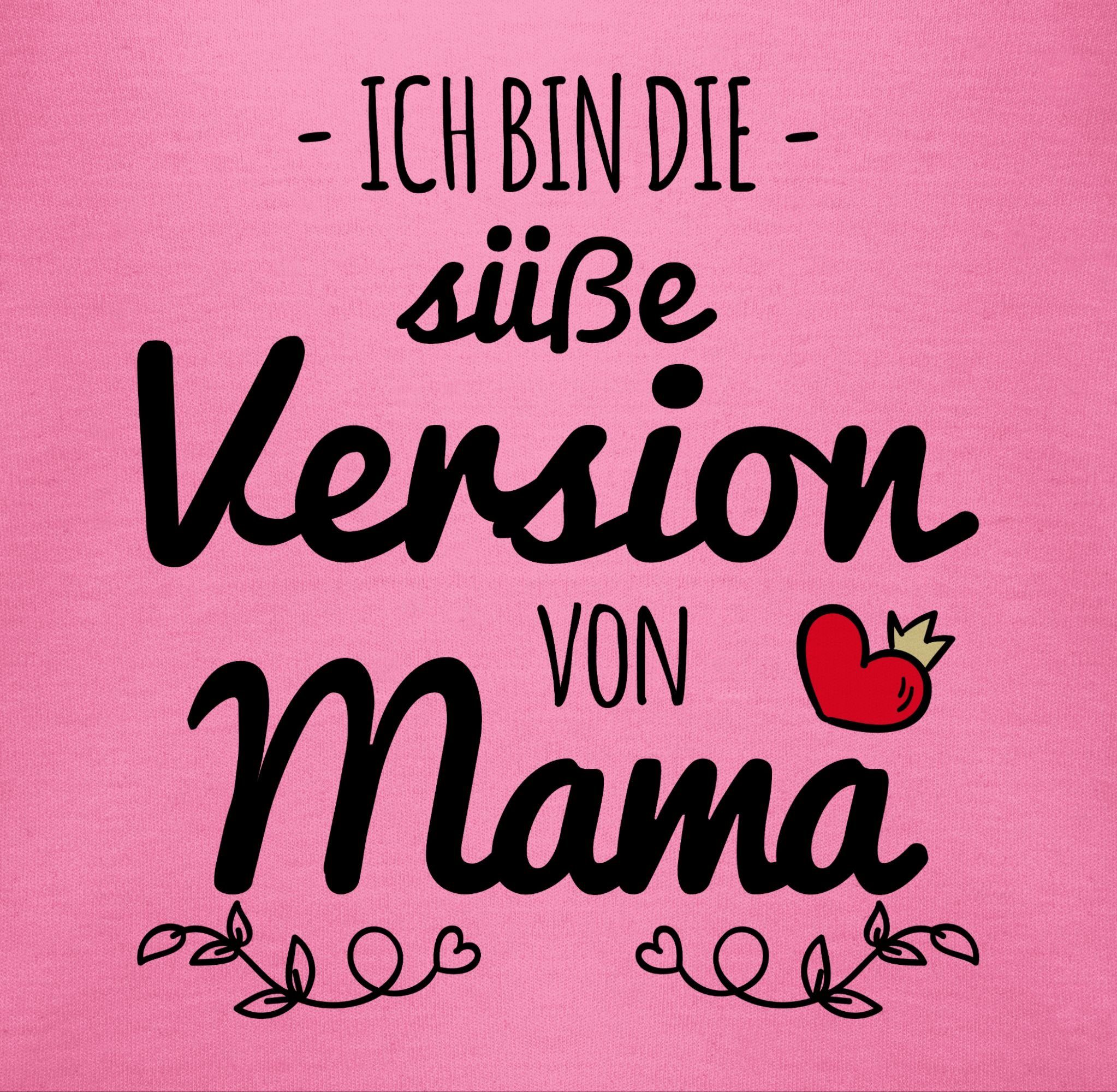süße Shirtbody bin Ich Shirtracer (1-tlg) 2 von Muttertagsgeschenk Pink die Mama Version