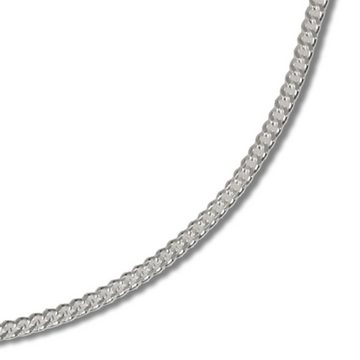 SilberDream Silberkette SilberDream Halskette 70cm Flach, Halskette ca. 70cm, 925 Sterling Silber, Farbe: silber, Made-In German