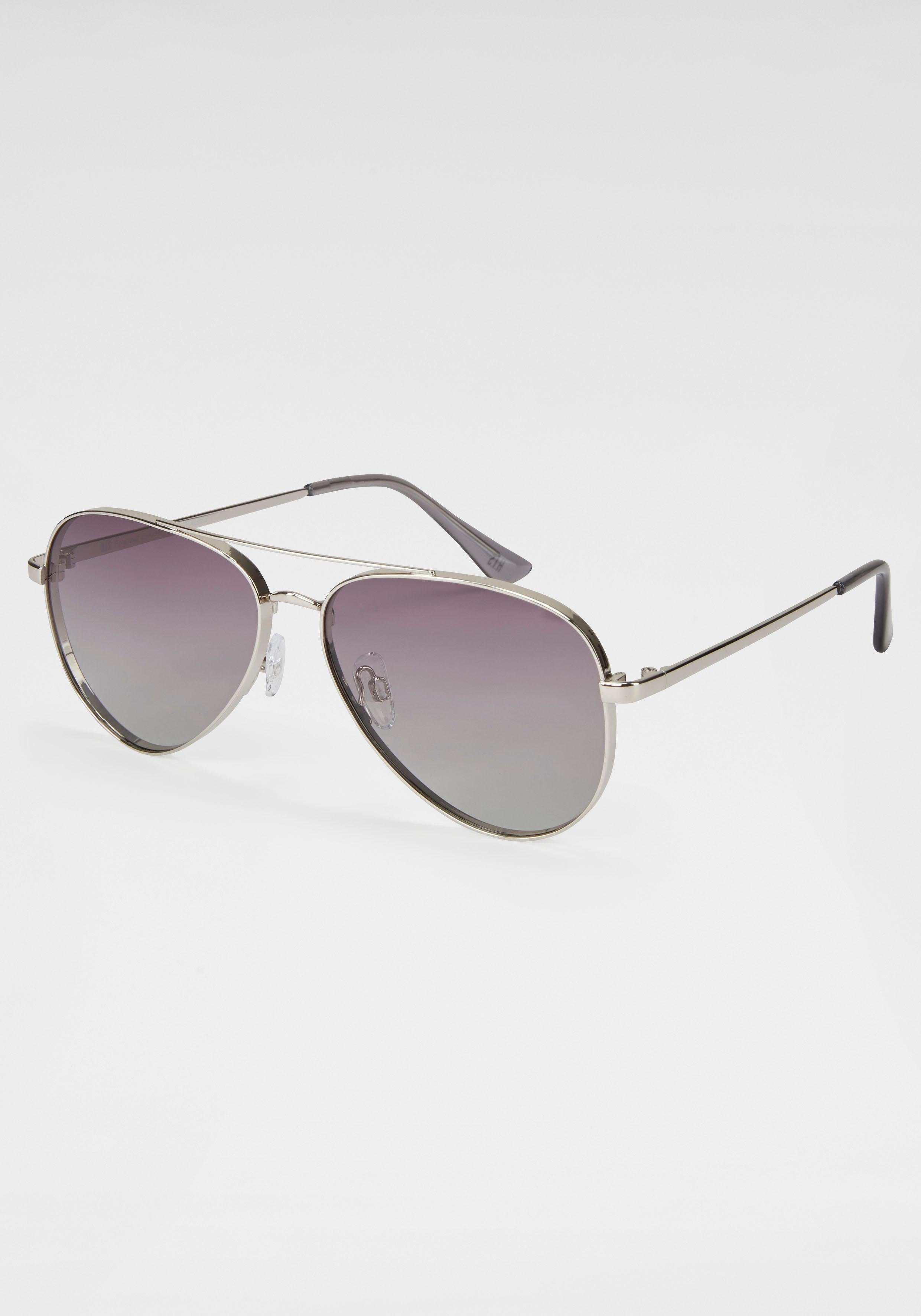 HIS Eyewear Sonnenbrille Pilot-Form, Logo auf dem Bügel online kaufen | OTTO