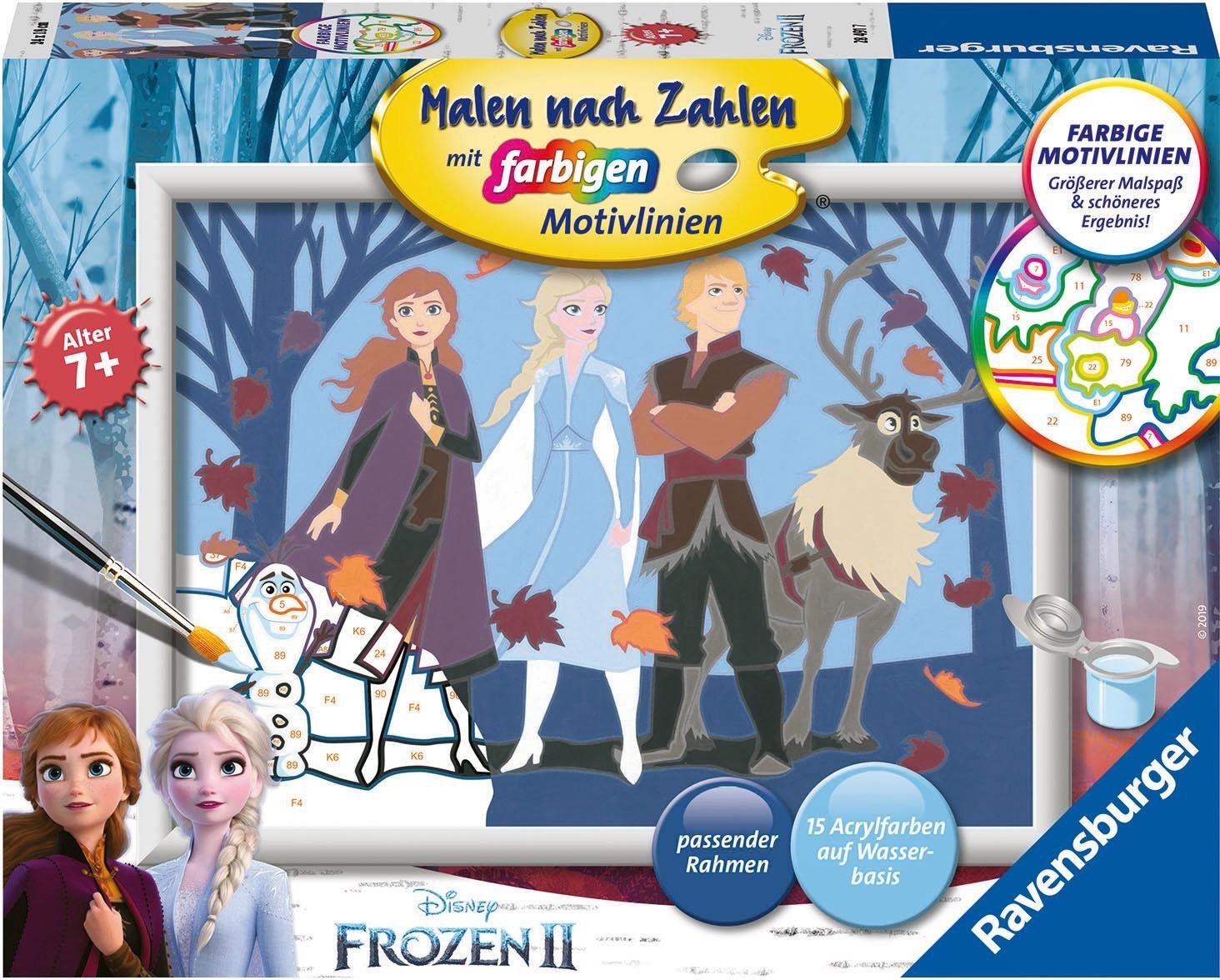 Image of RAVENSBURGER Abenteuerreise Malen nach Zahlen, Mehrfarbig