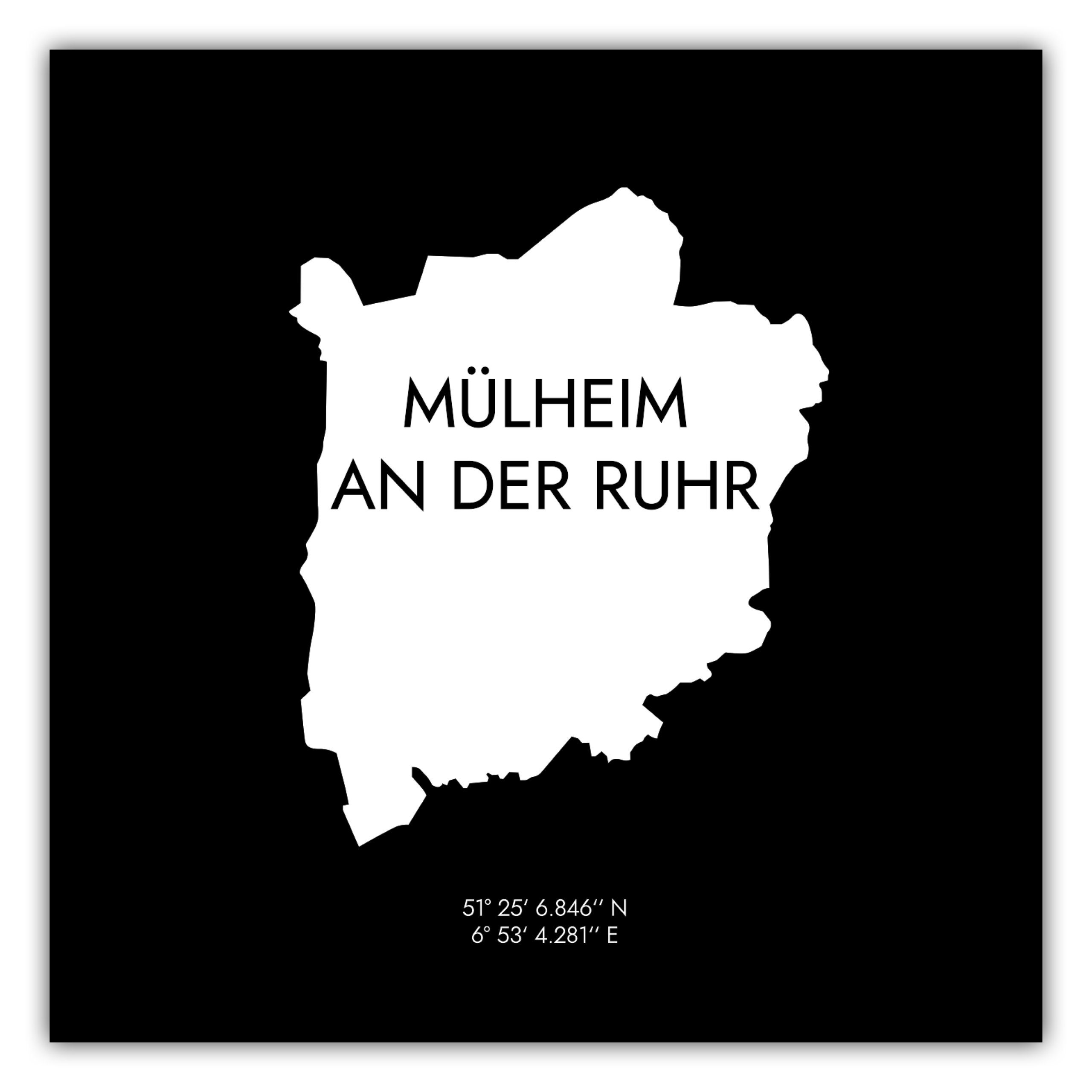 MOTIVISSO Poster Mülheim Koordinaten #6