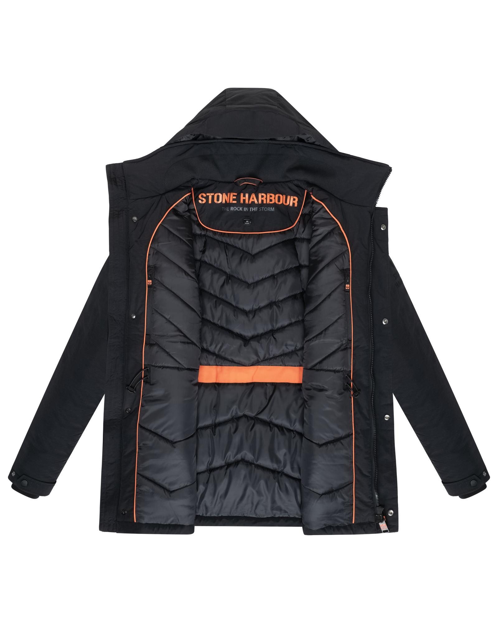 Stone Harbour Winterjacke Wadiim XX Warm gefütterte Outdoorjacke mit Kapuze