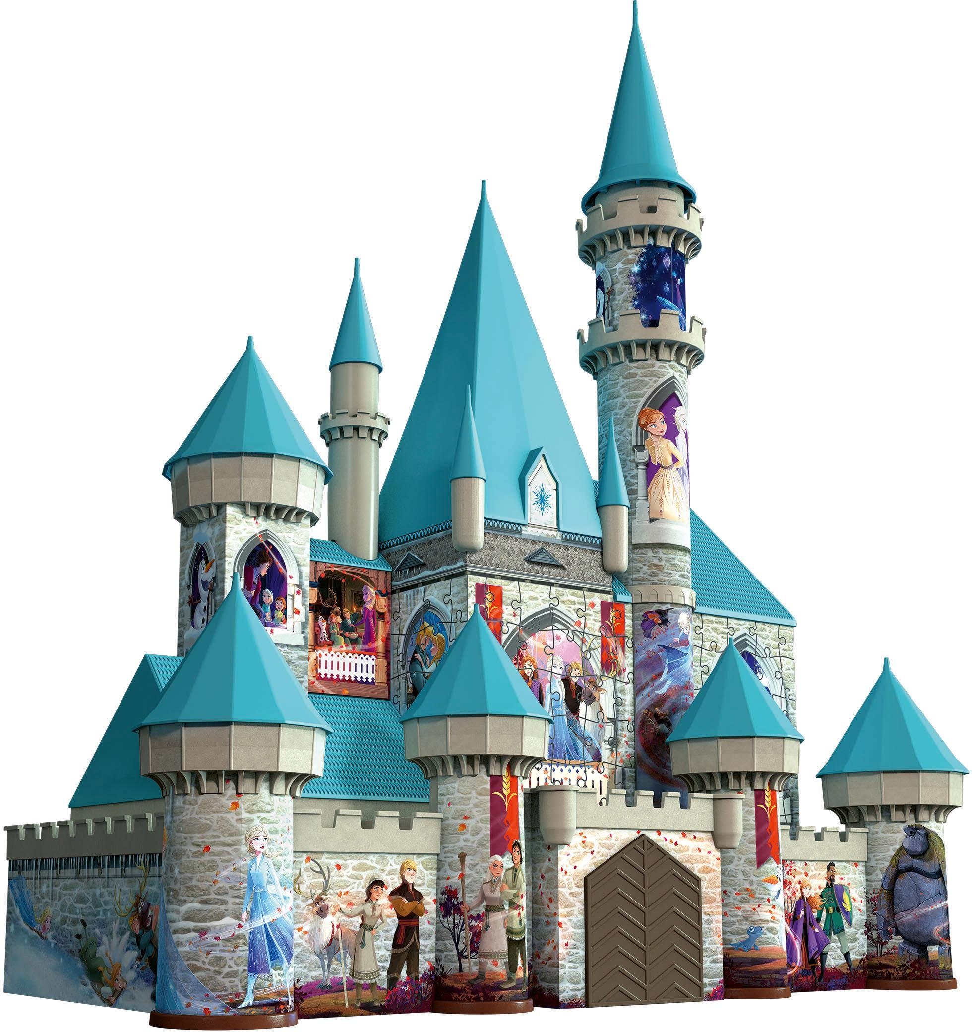 Image of Disney Frozen 2: Schloss. 3D Puzzle 216 Teile