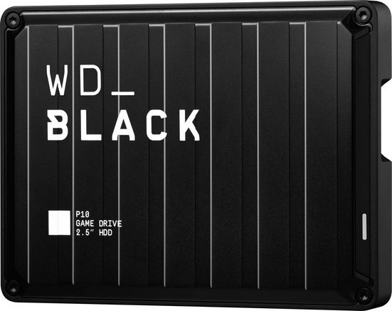 WD_Black »P10 Game Drive« externe Gaming-Festplatte (2 TB) 2,5" 140 MB/S Lesegeschwindigkeit)