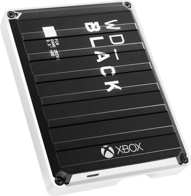 WD_Black »P10 Game Drive für Xbox One™« externe Gaming-Festplatte (3 TB) 2,5″ 130 MB/S Lesegeschwindigkeit