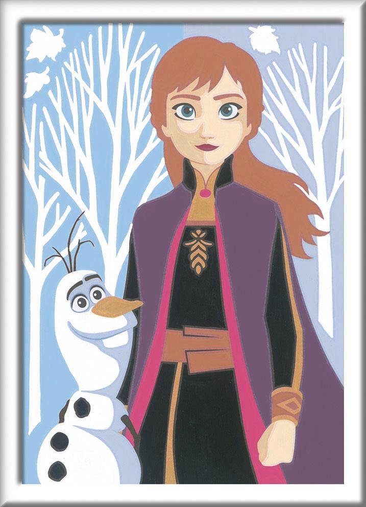Image of RAVENSBURGER Anna und Olaf Malen nach Zahlen , Mehrfarbig
