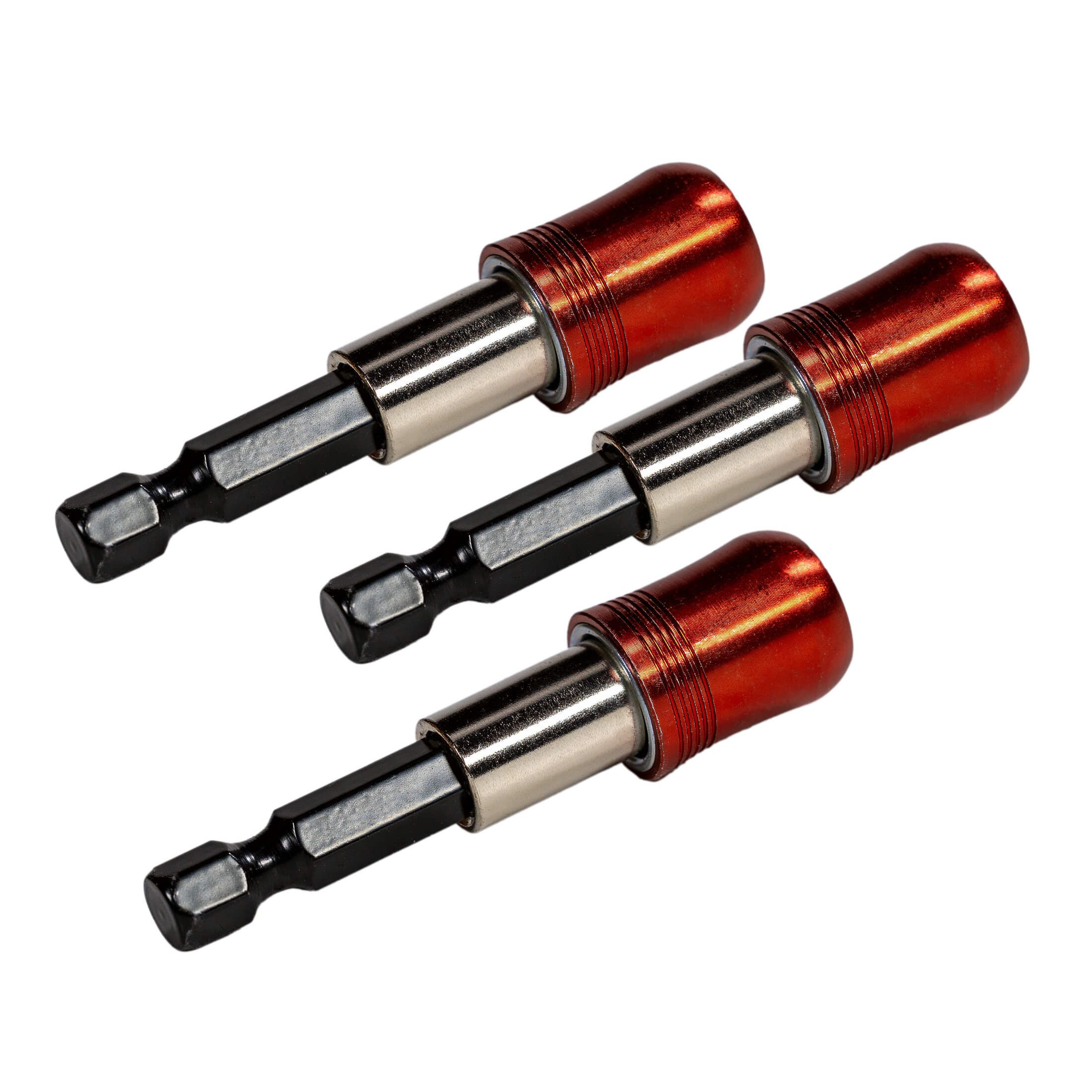 Beast Bithalter 3er Set Schnellwechsel Bithalter Magnetbithalter, (3-tlg), Verriegelungsmechanismus