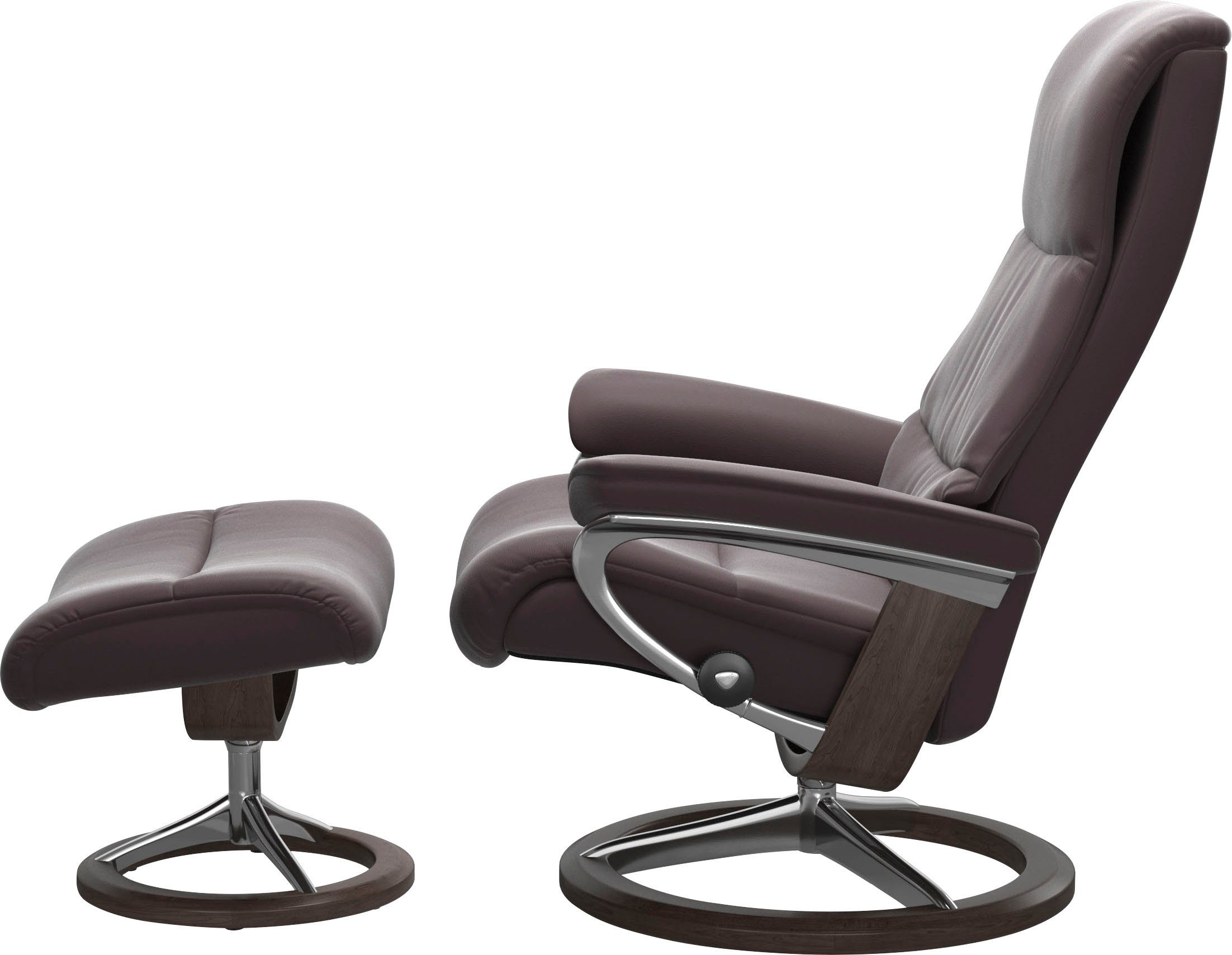 Stressless® Relaxsessel L,Gestell Wenge mit Base, View, Signature Größe