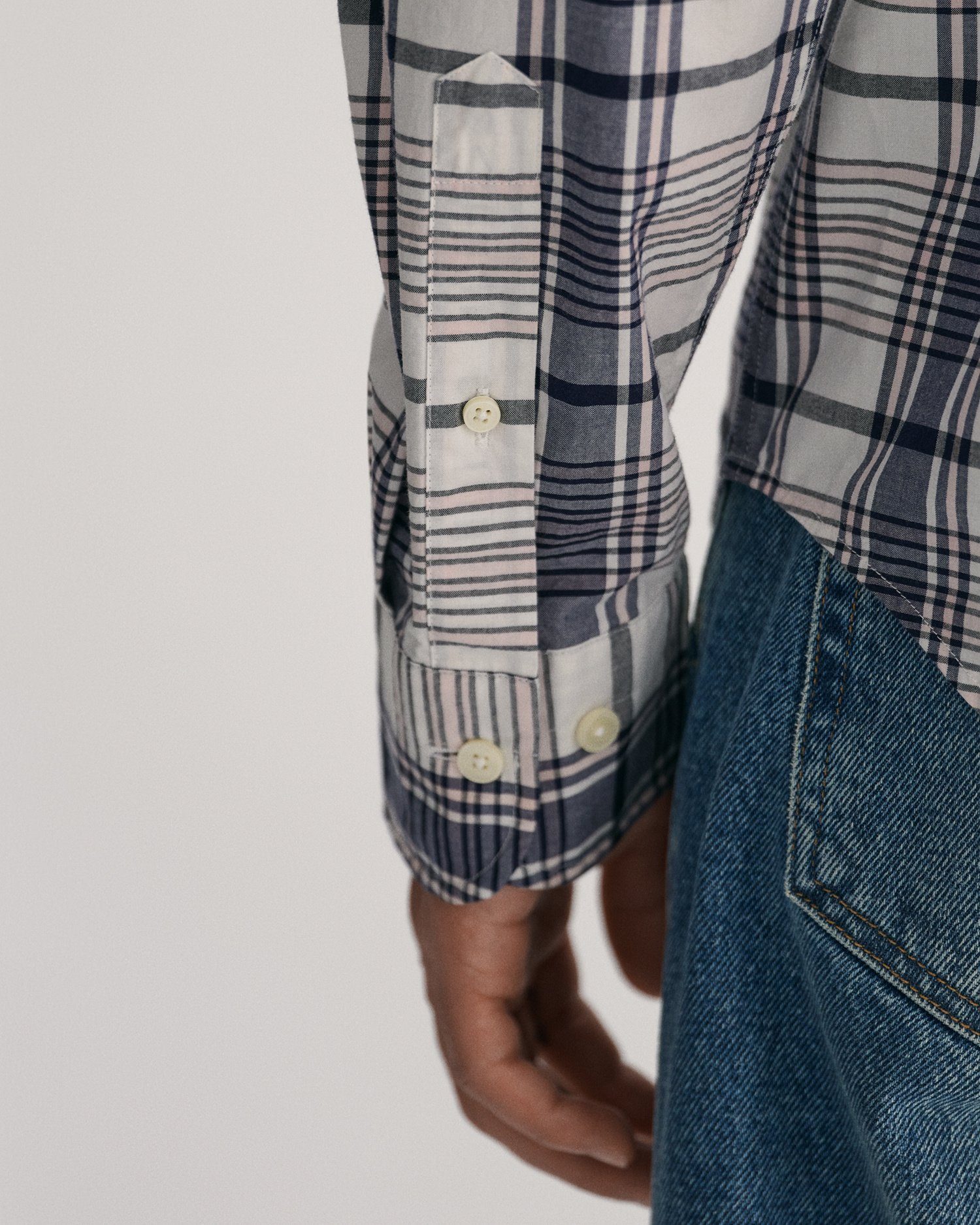 Gant Karohemd Regular Fit Popeline Karohemd