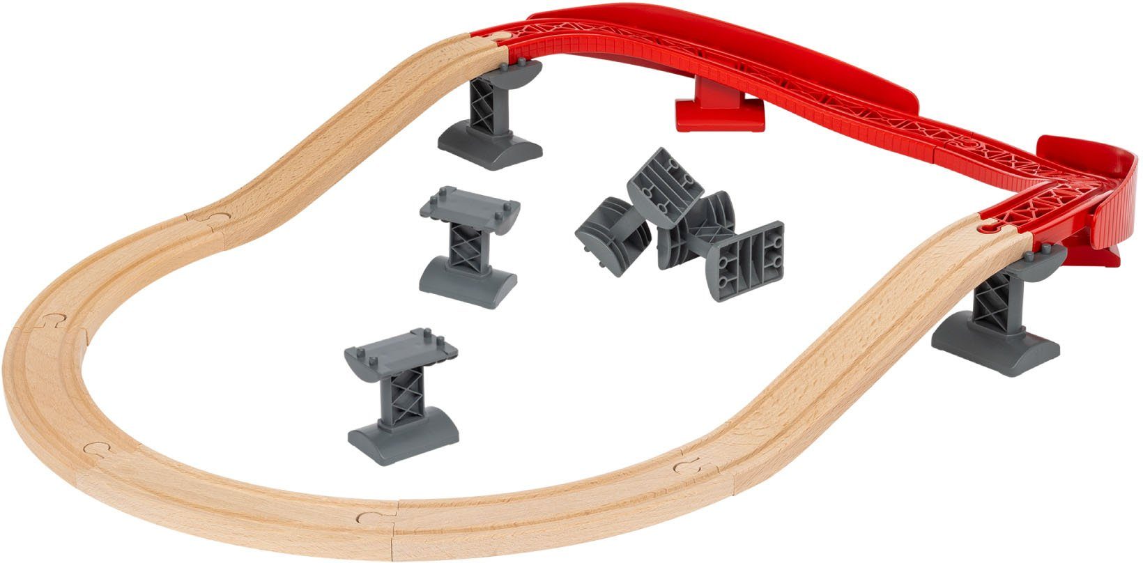 BRIO® Schienenerweiterungs-Set BRIO® WORLD, Schienenpaket Berg und Tal