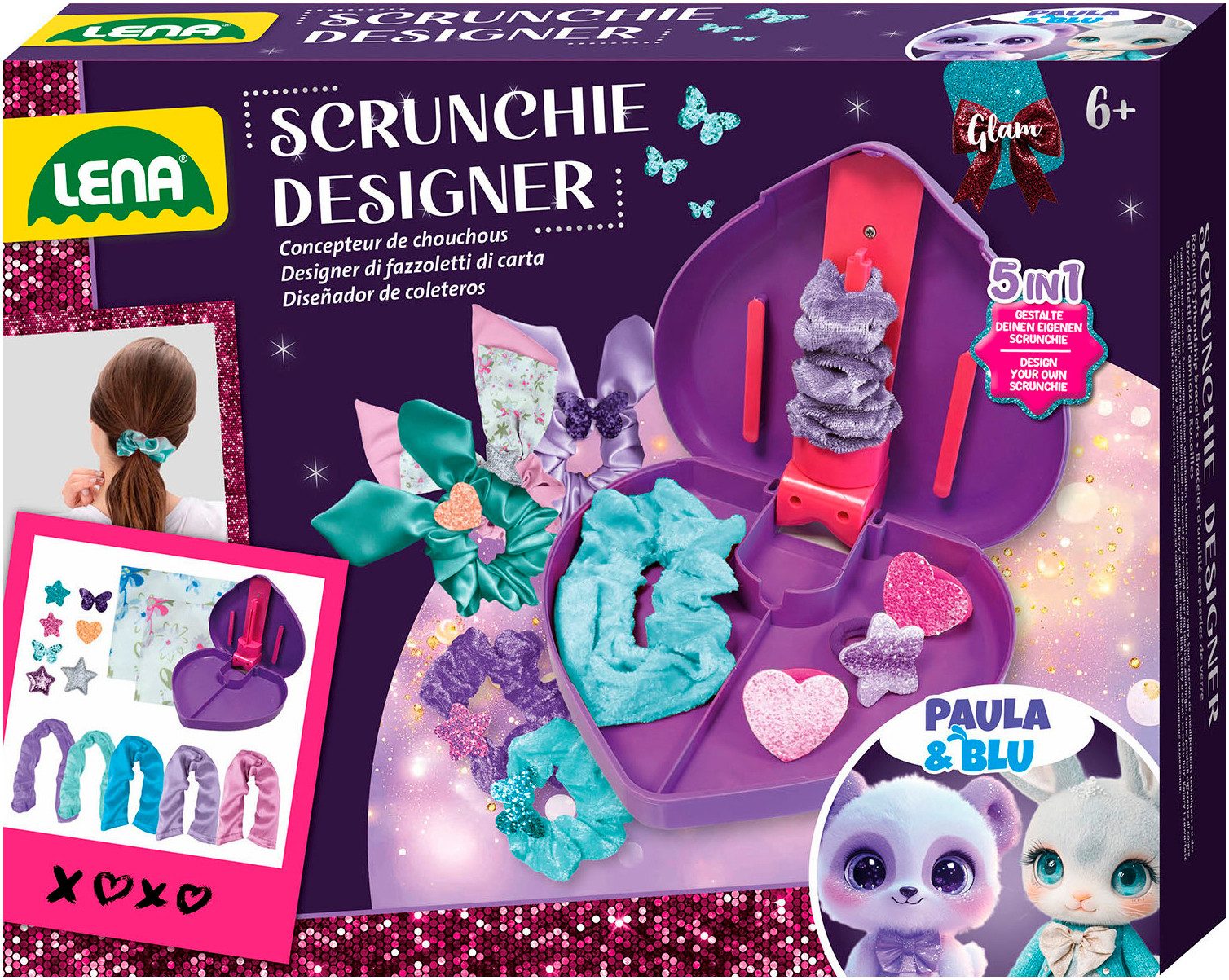 Lena® Kreativset Scrunchies Designer