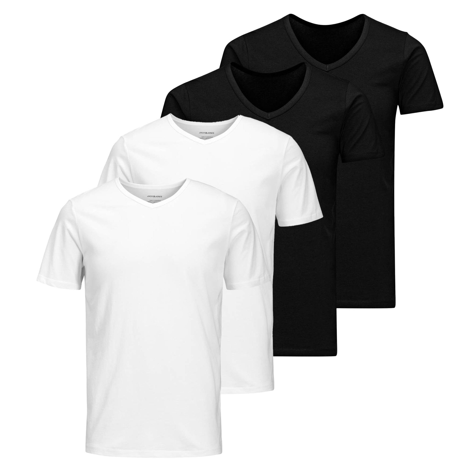 T-Shirt Herren T-Shirt 2er Pack Baumwolle