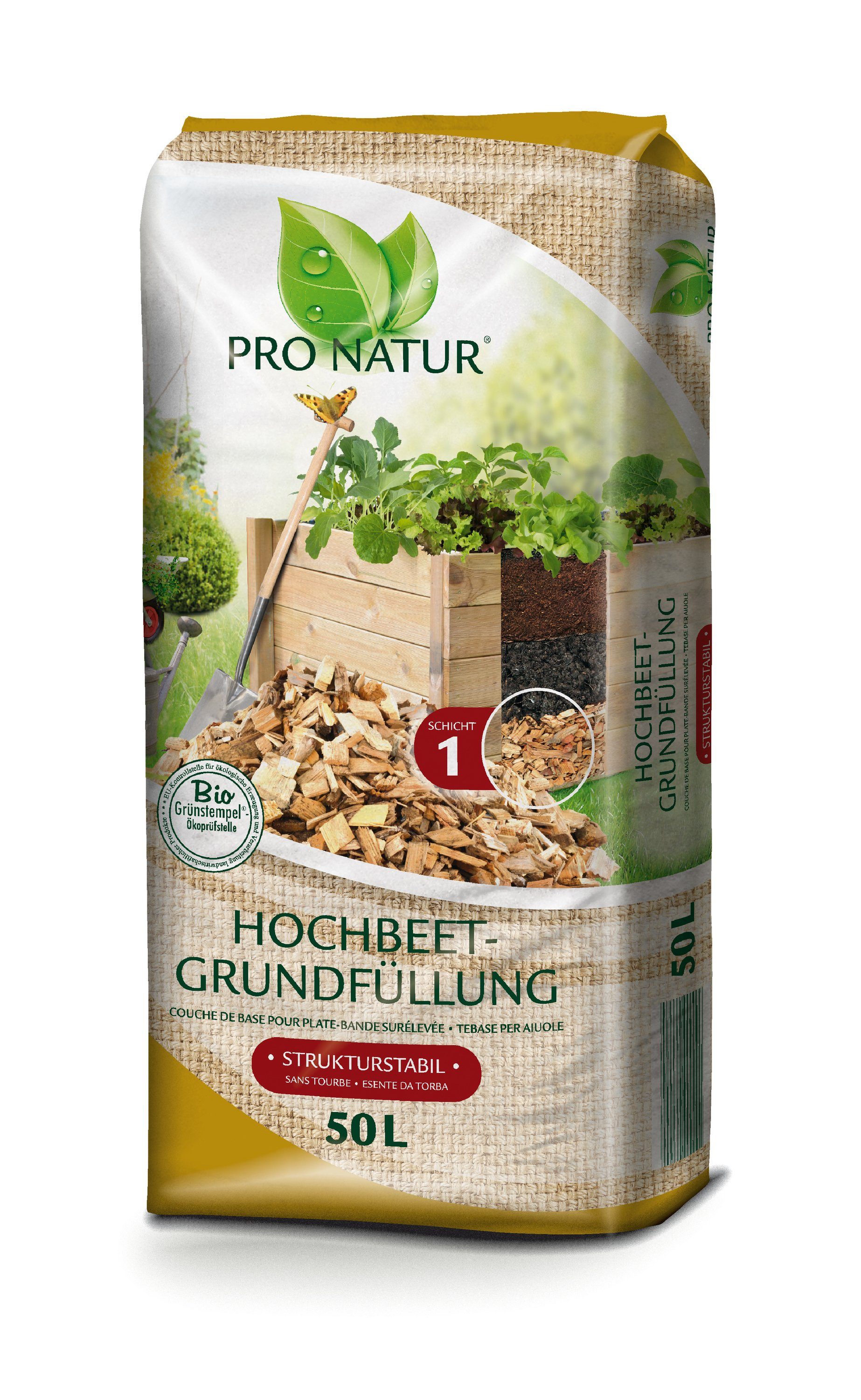 Pro Natur Rindenmulch, 50.00 l, (Sack)