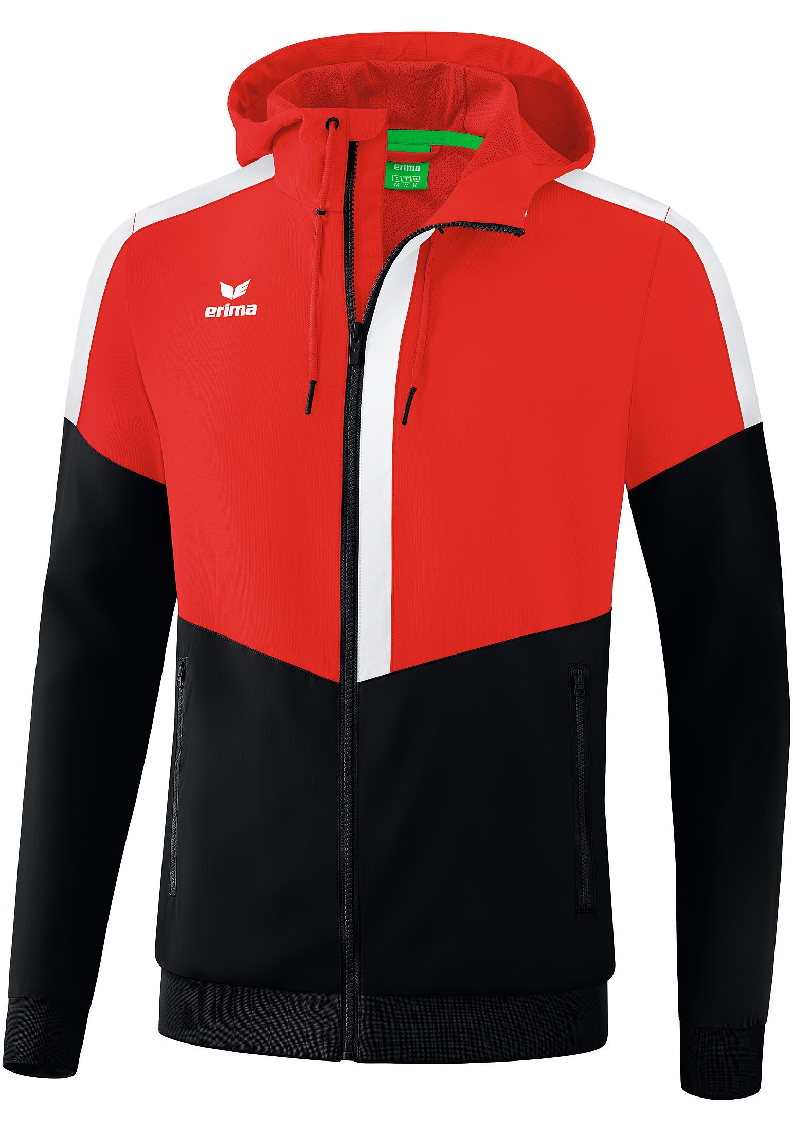 Erima Präsentationsanzug Squad Tracktop Jacke mit Kapuze Herren