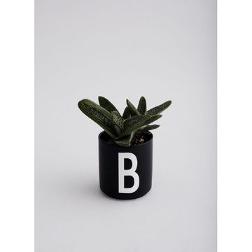 Design Letters Tasse Tasse Schwarz D