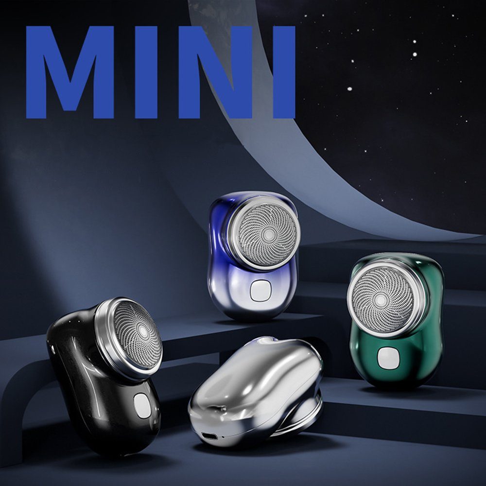 Rasierer Mini Mini Elektrorasierer blau GelldG Shave Rasierer, Elektrorasierer, Tragbarer