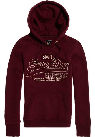 SUPERDRY Кофта с капюшоном »V LOGO DEBOSS...