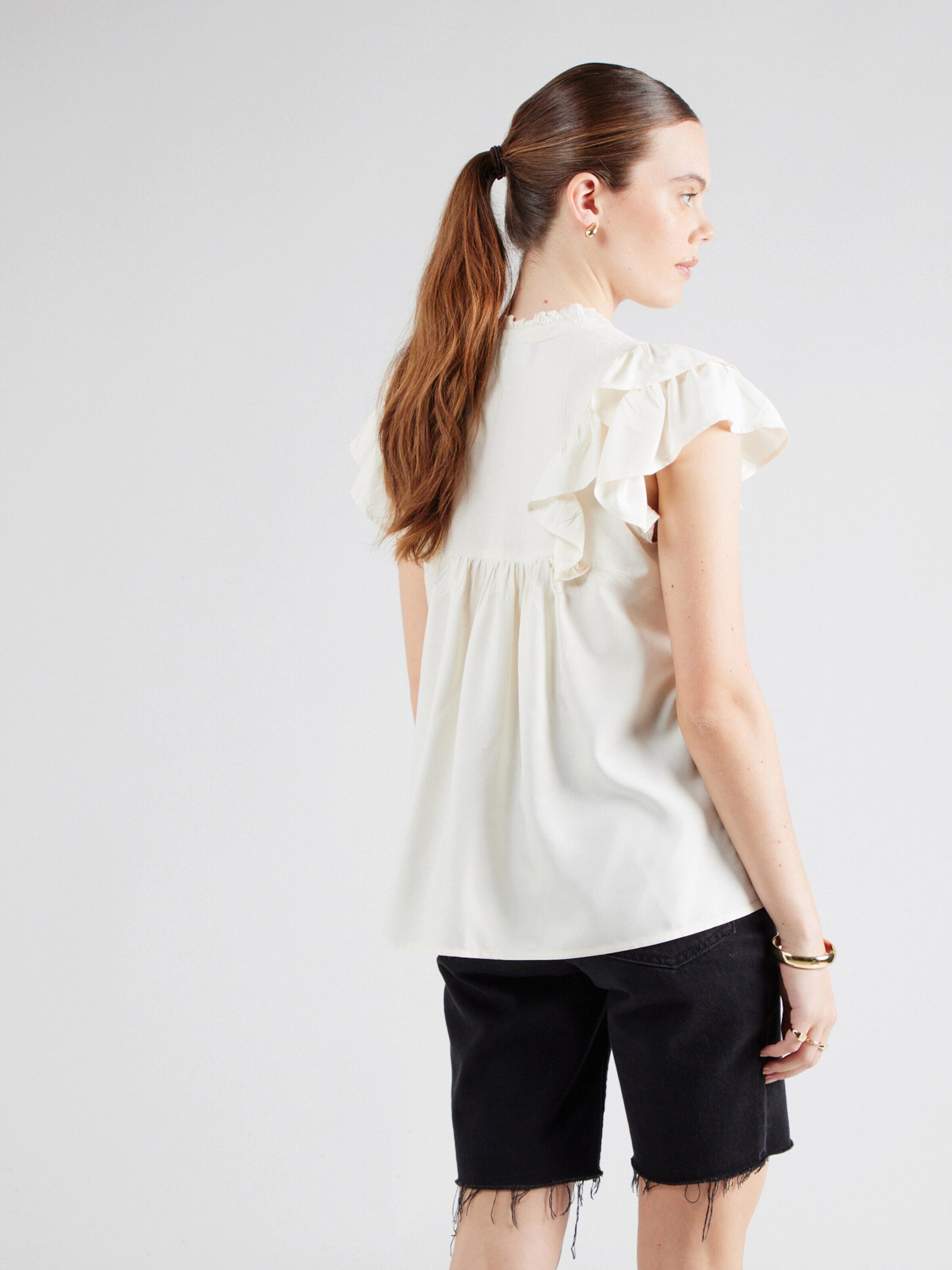 Vila Funktionsbluse VIVisia (1-tlg) Rüschen günstig online kaufen
