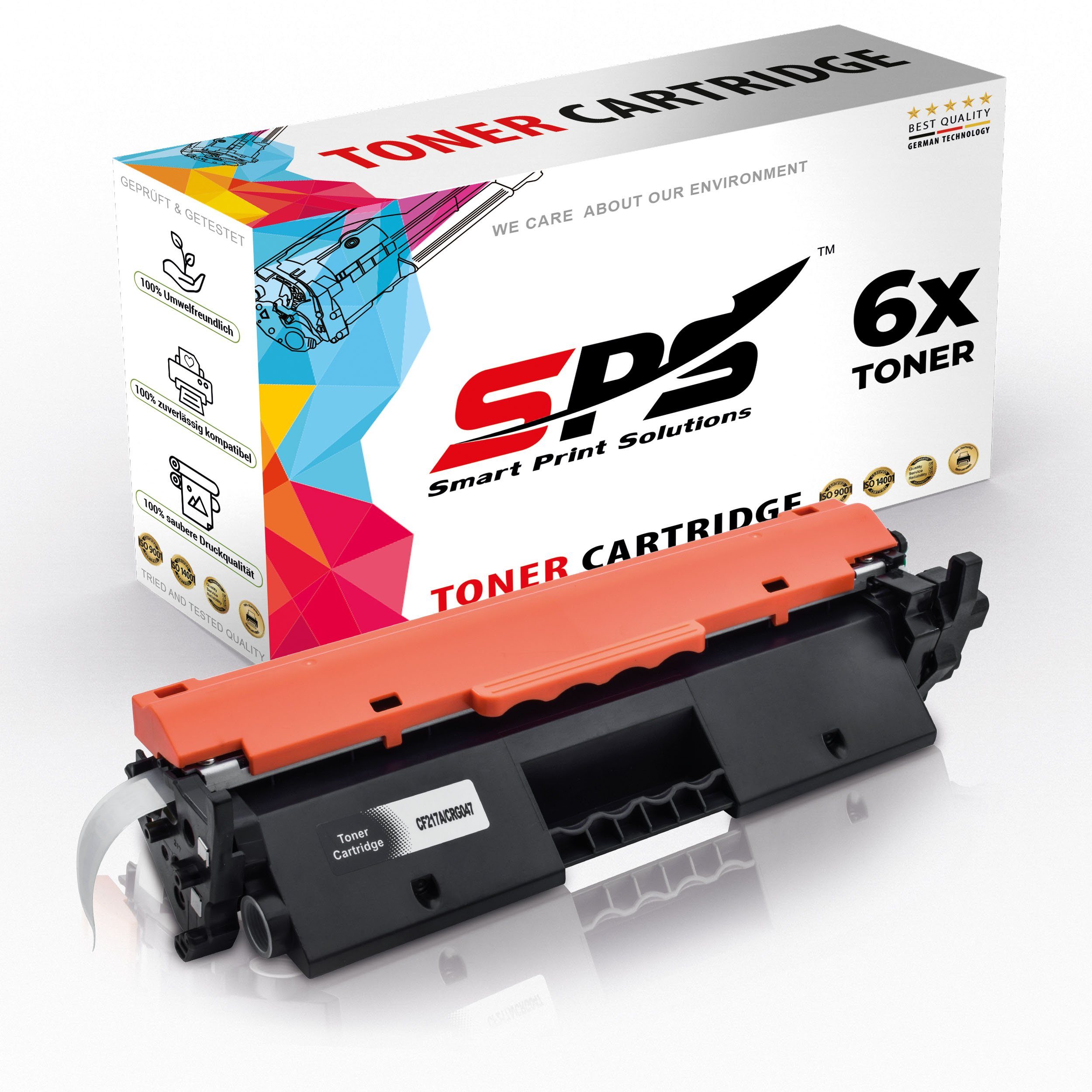 SPS Tonerkartusche Pack) HP (6er M102A CF217A, Laserjet 17A Kompatibel Pro für