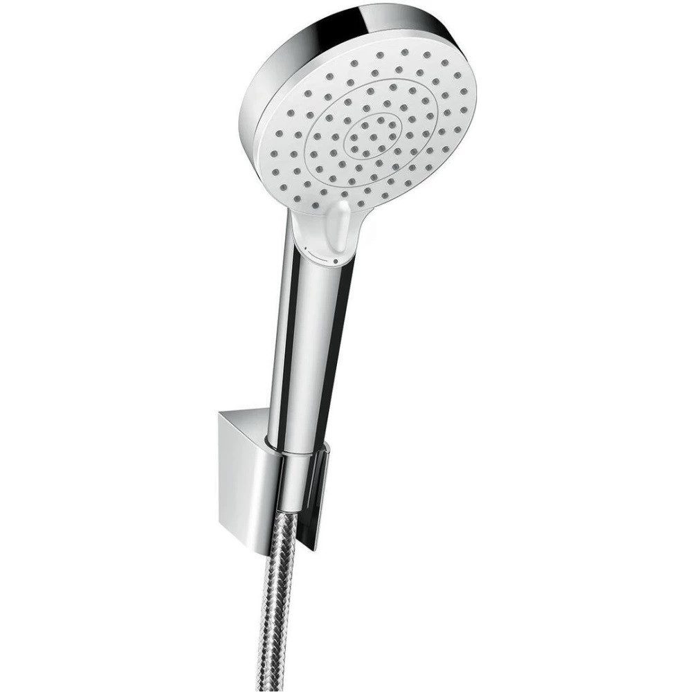 hansgrohe Duscharmatur Hansgrohe Brauseset Crometta Vario Porter weiß/chrom günstig online kaufen
