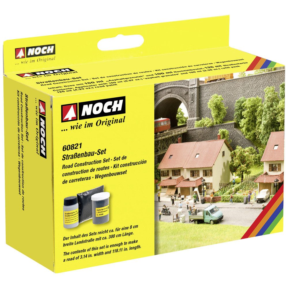 NOCH Modelleisenbahn-Set NOCH 60821 Universell Start-Set Straßenmarkierung
