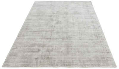 Teppich »Soley«, Leonique, rechteckig, Höhe 12 mm, Seiden-Optik, einfarbig, weiche Viskose, Kurzflor-Teppich, ideale Teppiche für Wohnzimmer, Schlafzimmer, Esszimmer