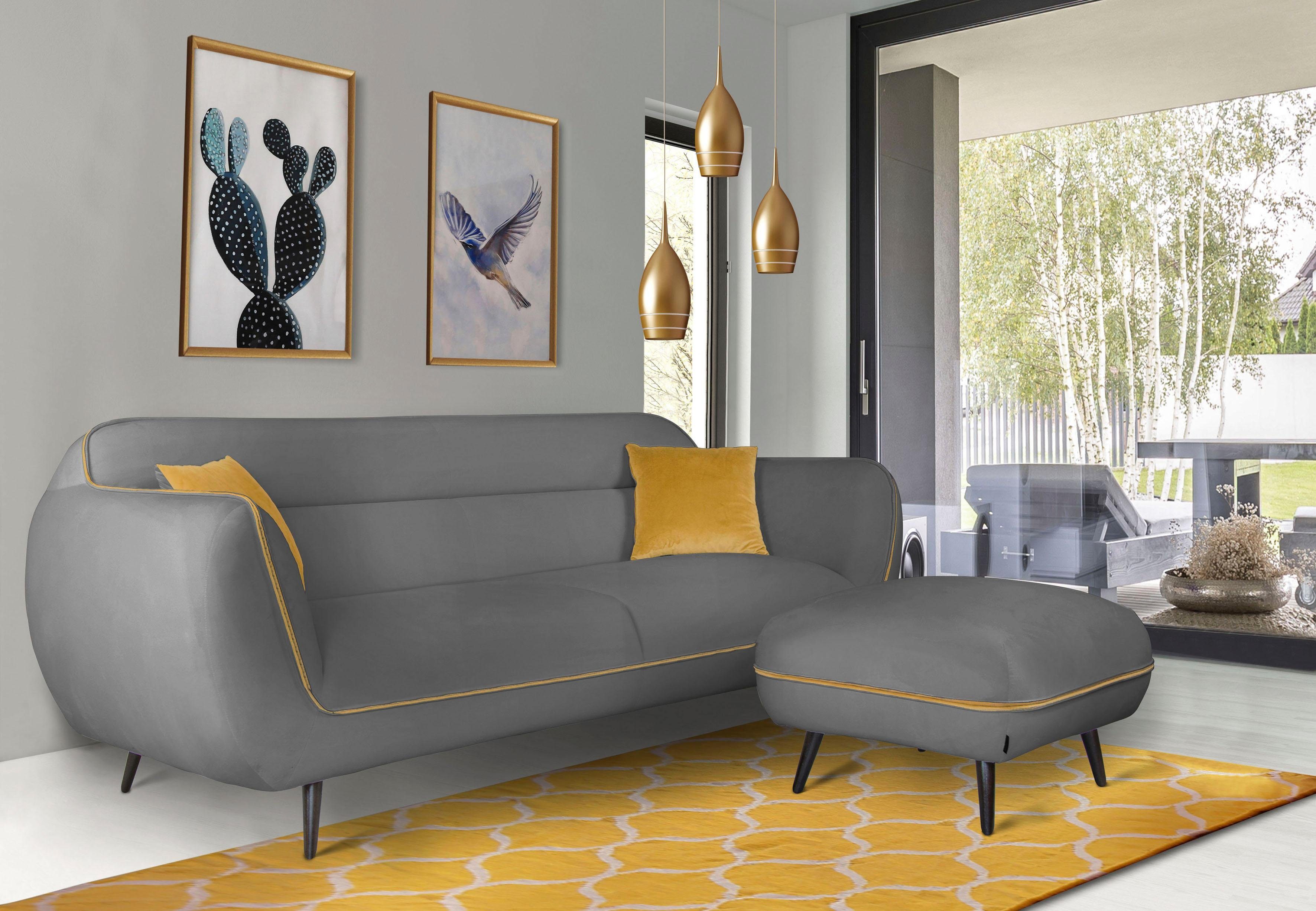 INOSIGN 3 Sitzer »Toscania«, Keder mit abgesetzter Farbe, modernes Design online kaufen | OTTO INOSIGN 3 Sitzer »Toscania«, Keder mit abgesetzter Farbe, modernes Design online kaufen | OTTO