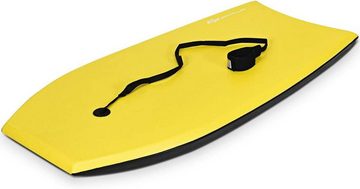 KOMFOTTEU Schwimmbrett Bodyboard, für Kinder & Erwachse,gelb