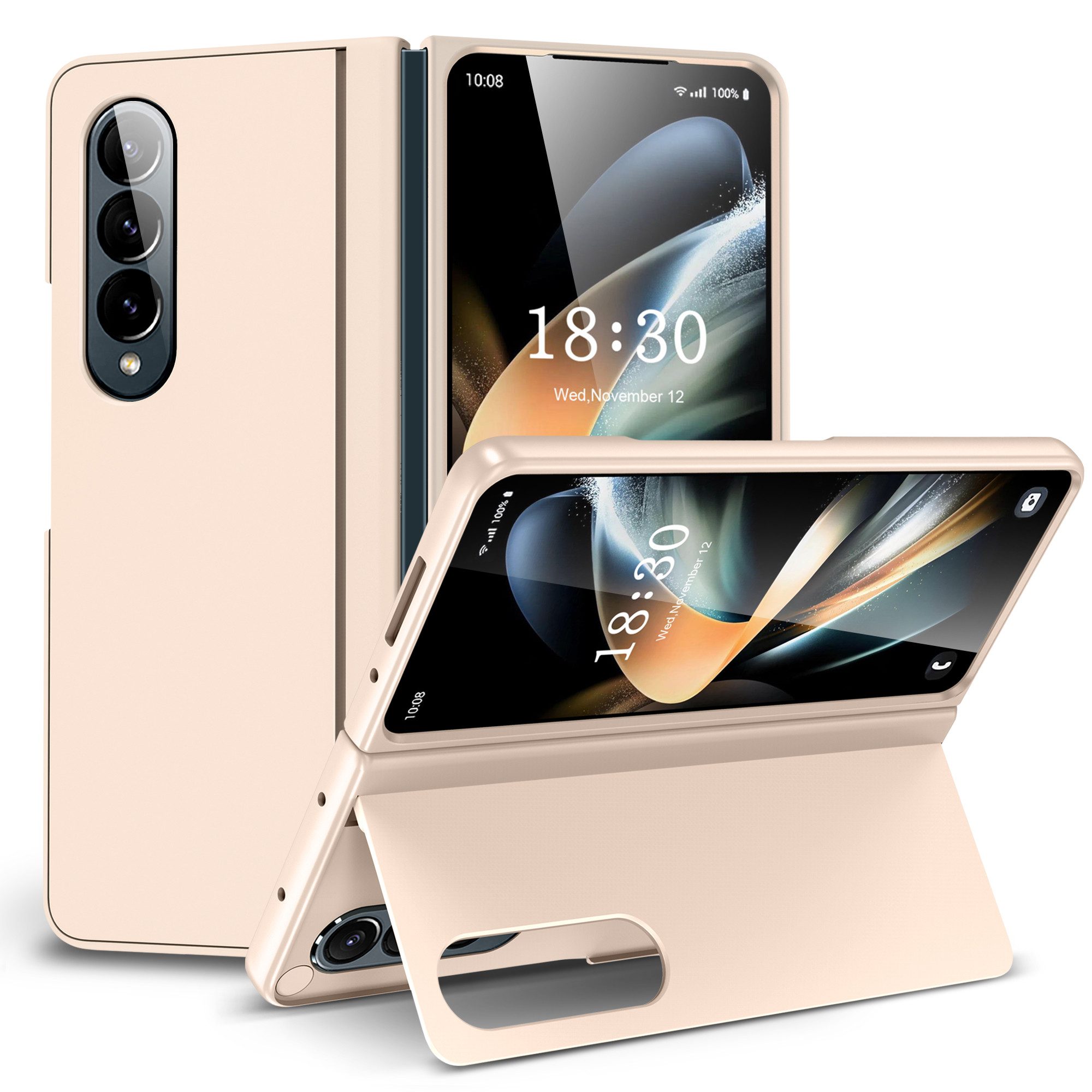 trends for living Handyhülle Hybrid 360-Grad-Hülle Schutz Case Für Samsung Galaxy Z Fold 5 4 3