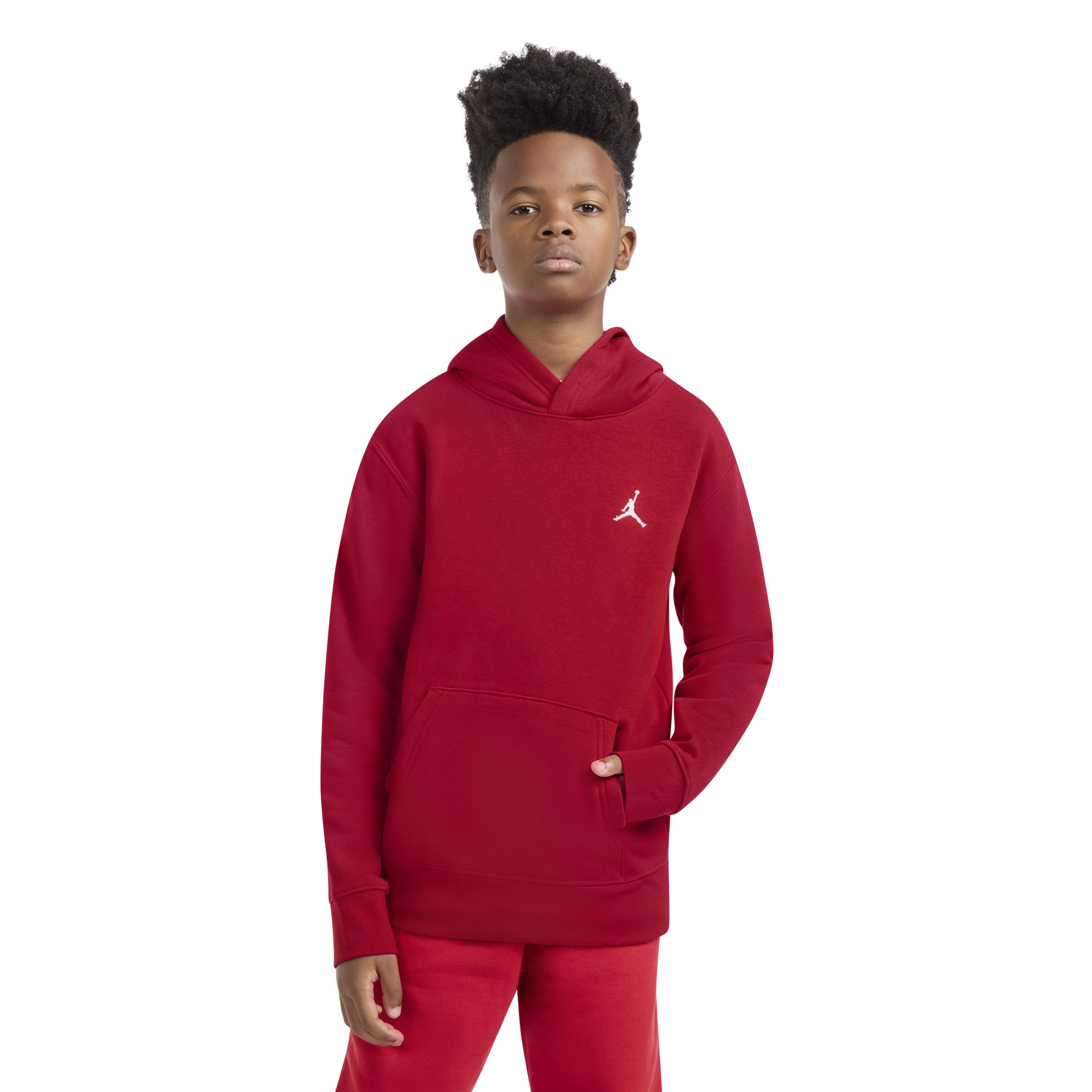 Jordan Kapuzensweatshirt JDB MJ BROOKLYN FLC PO für Kids für Kinder und Jugendliche, mit Kängurutasche, ohne Verschluss