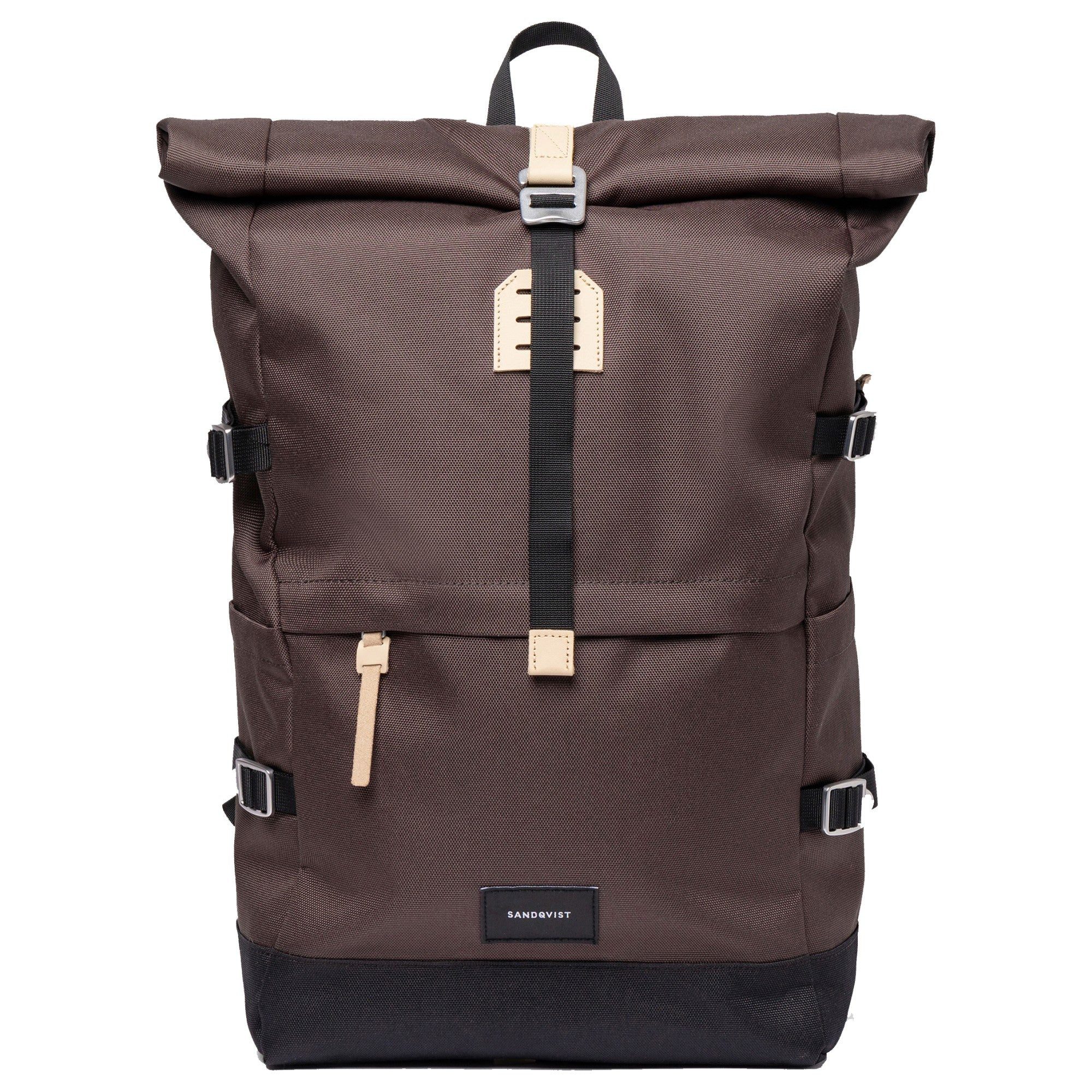 Sandqvist Rucksack Bernt - Rucksack 13" 65 cm erw. (brown)
