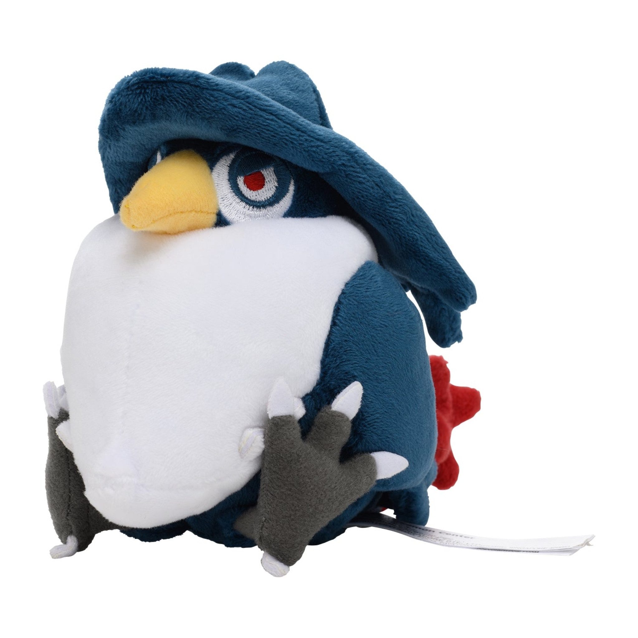Pokémon Center Plüschfigur Pokemon Kramshef Kuscheltier - 17 cm Plüschtier Honchkrow