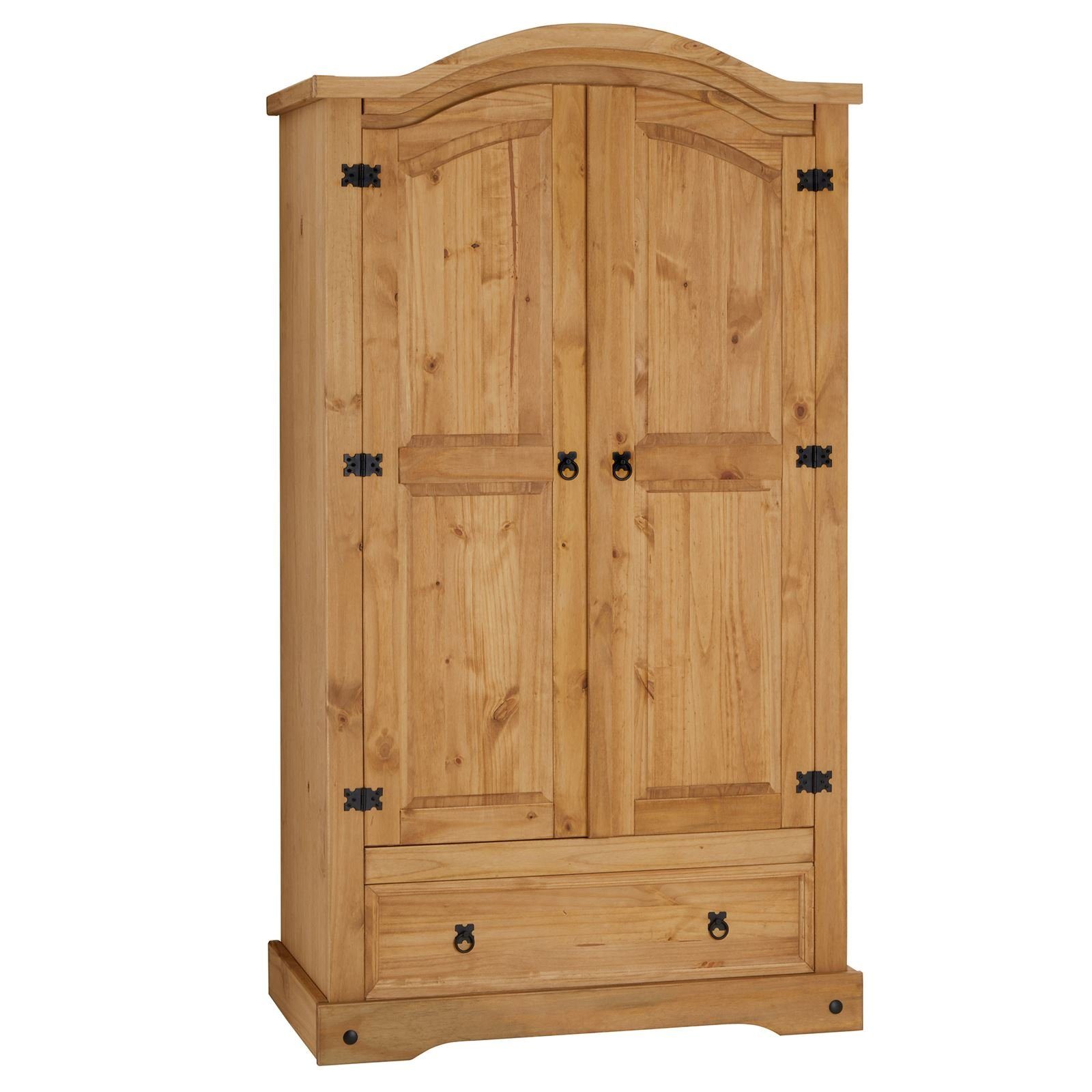 CARO-Möbel Kleiderschrank SALSA Garderobenschrank mit Kleiderstange günstig online kaufen