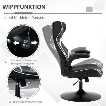 Vinsetto Schreibtischstuhl Gaming Stuhl ergonomisch