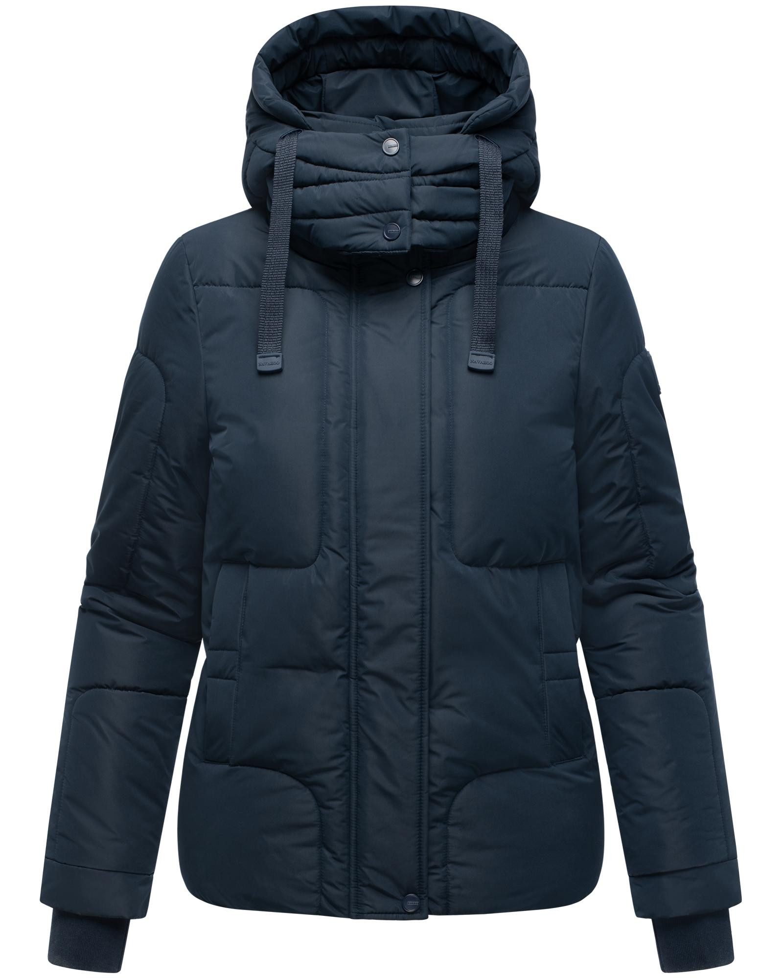 Navahoo Steppjacke Zauberlicht 14 Winterjacke mit abnehmbarer Kapuze und Fleece-Futter