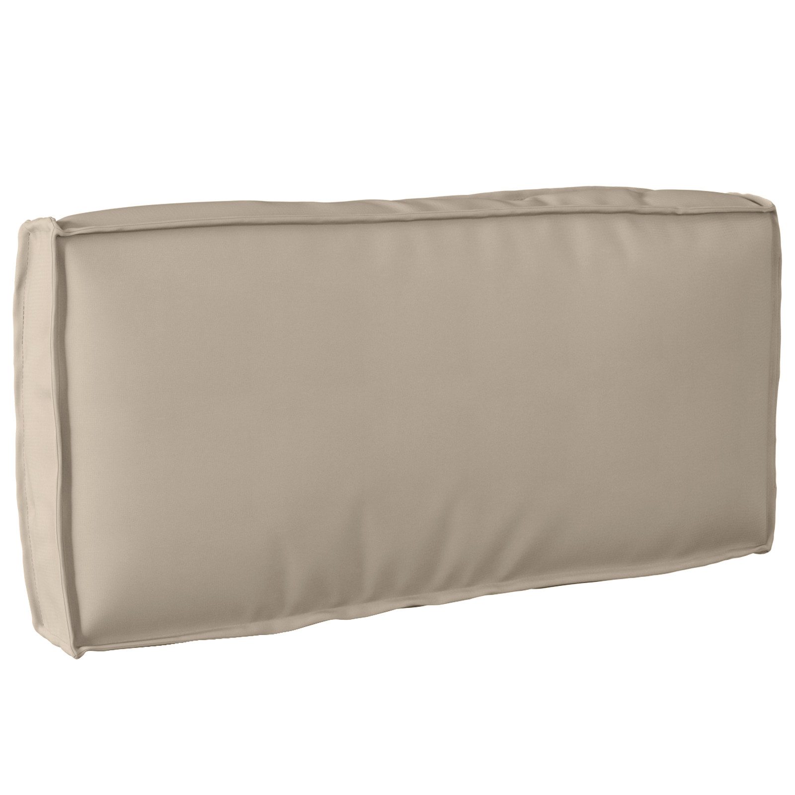 vidaXL Sitzauflage Pallet-Kissen für Rückenstütze Taupe günstig online kaufen