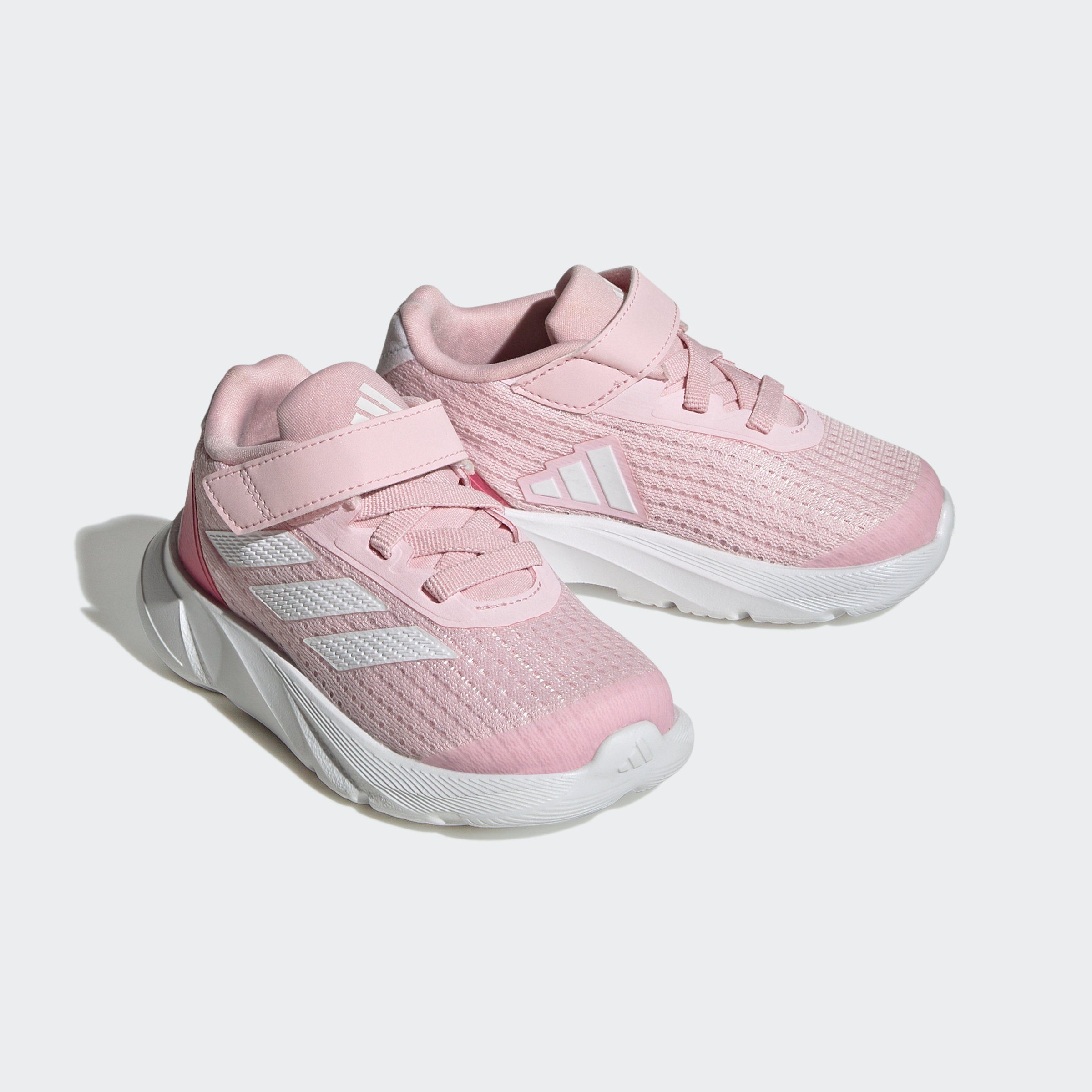 Sneaker adidas White DURAMO Clear Cloud / / Pink Pink KIDS Fusion SL Sportswear