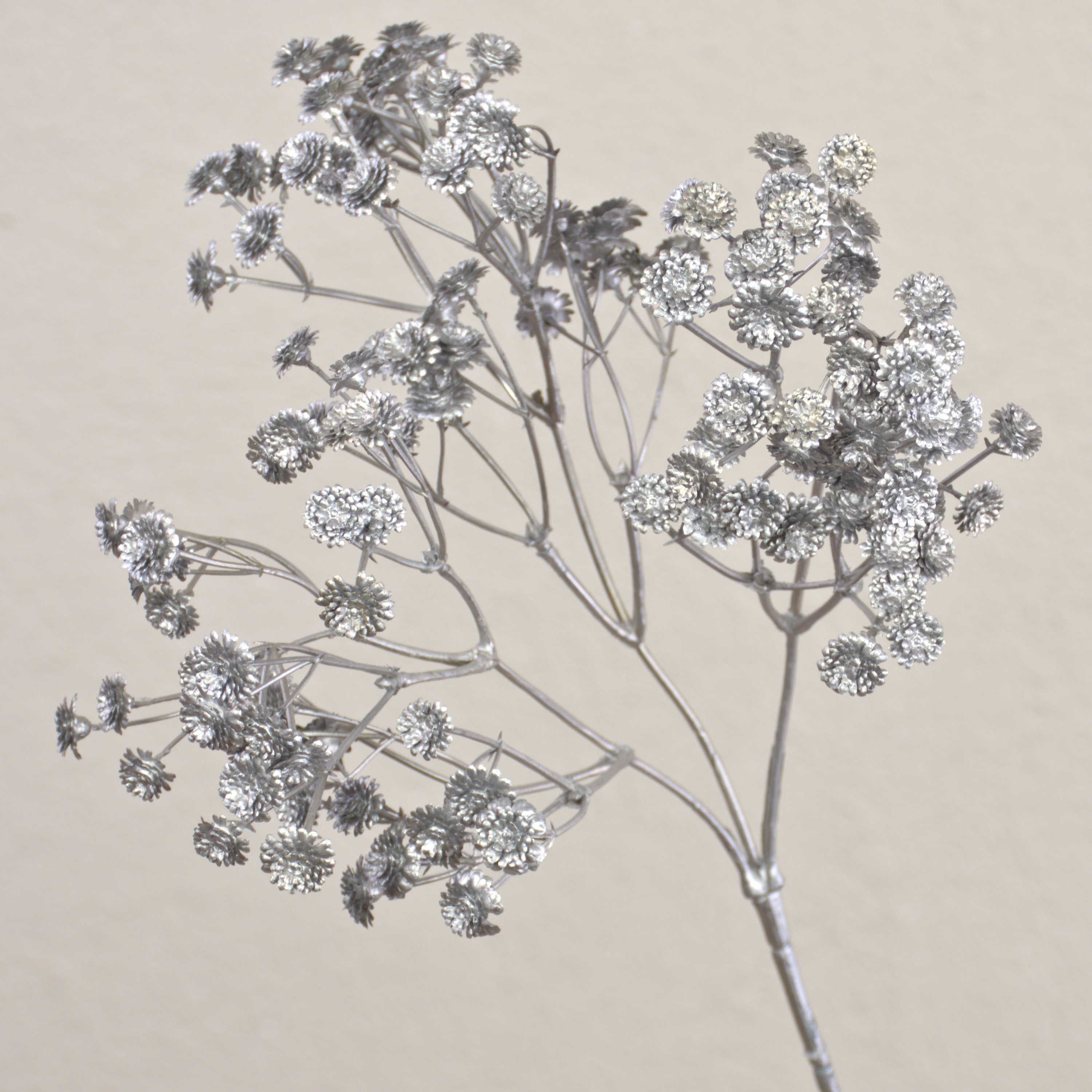 Kunstzweig Künstliches Schleierkraut MARLIESE, Silber, 65cm, Ø1-1,5cm Schleierkraut, artplants, Höhe 65.0 cm