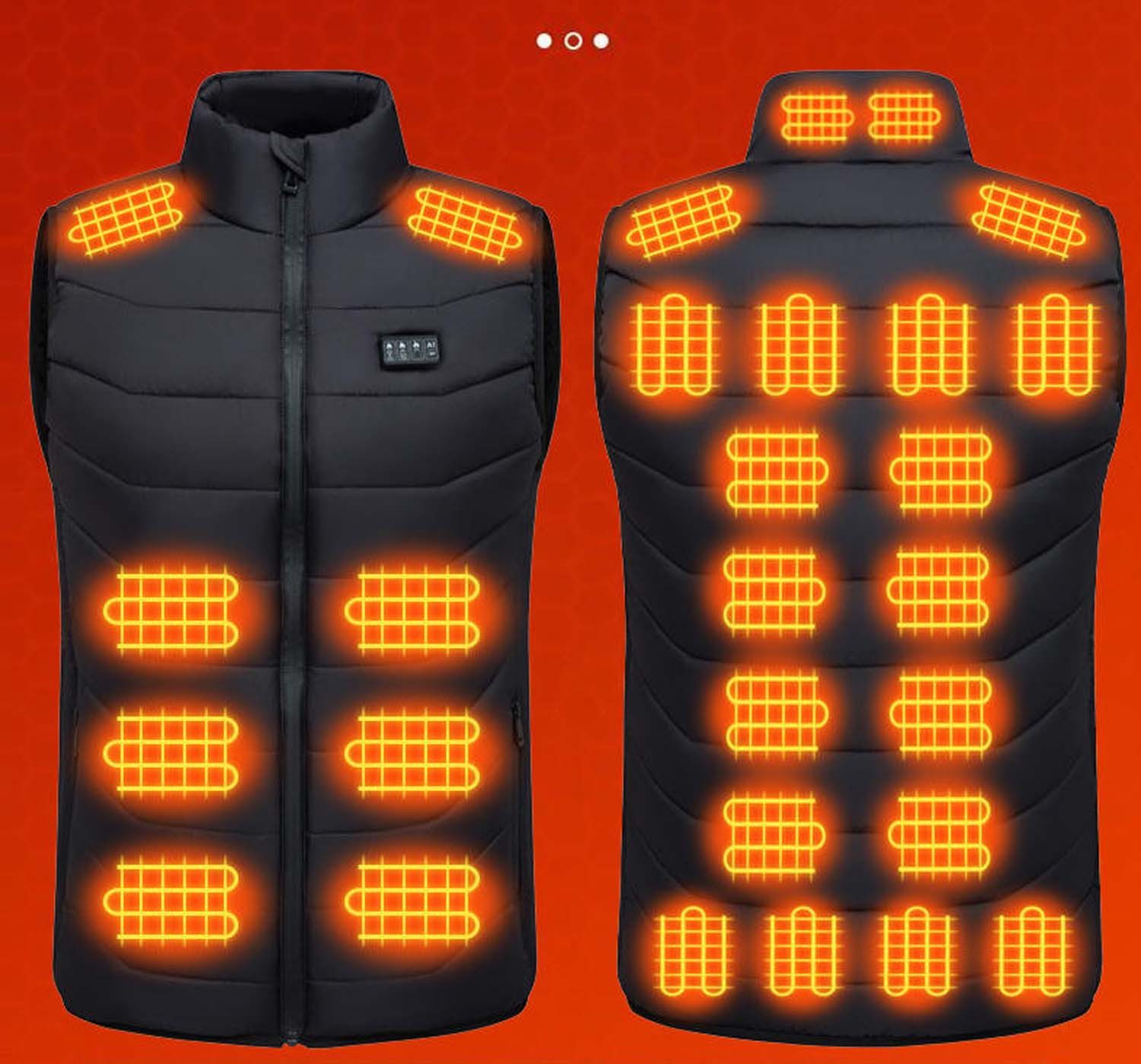 trends for living Funktionsweste Beheizbare Weste 28 Heizzonen 3 Einstellba günstig online kaufen