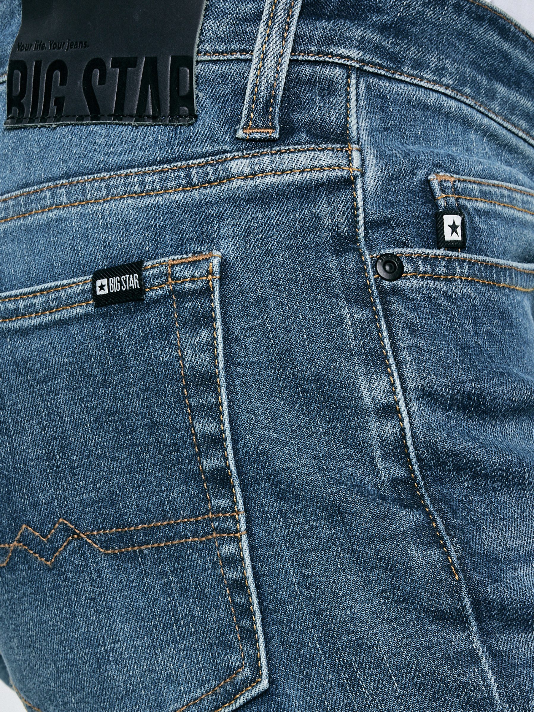 BIG STAR Slim-fit-Jeans TERRY HIGH WAIST hohe Leibhöhe