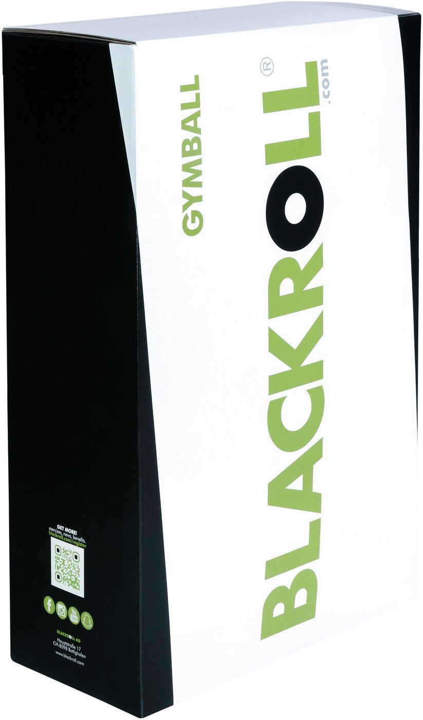 Blackroll Massagerolle BLACKROLL(R) GYMBALL 65 - black SCHWARZ