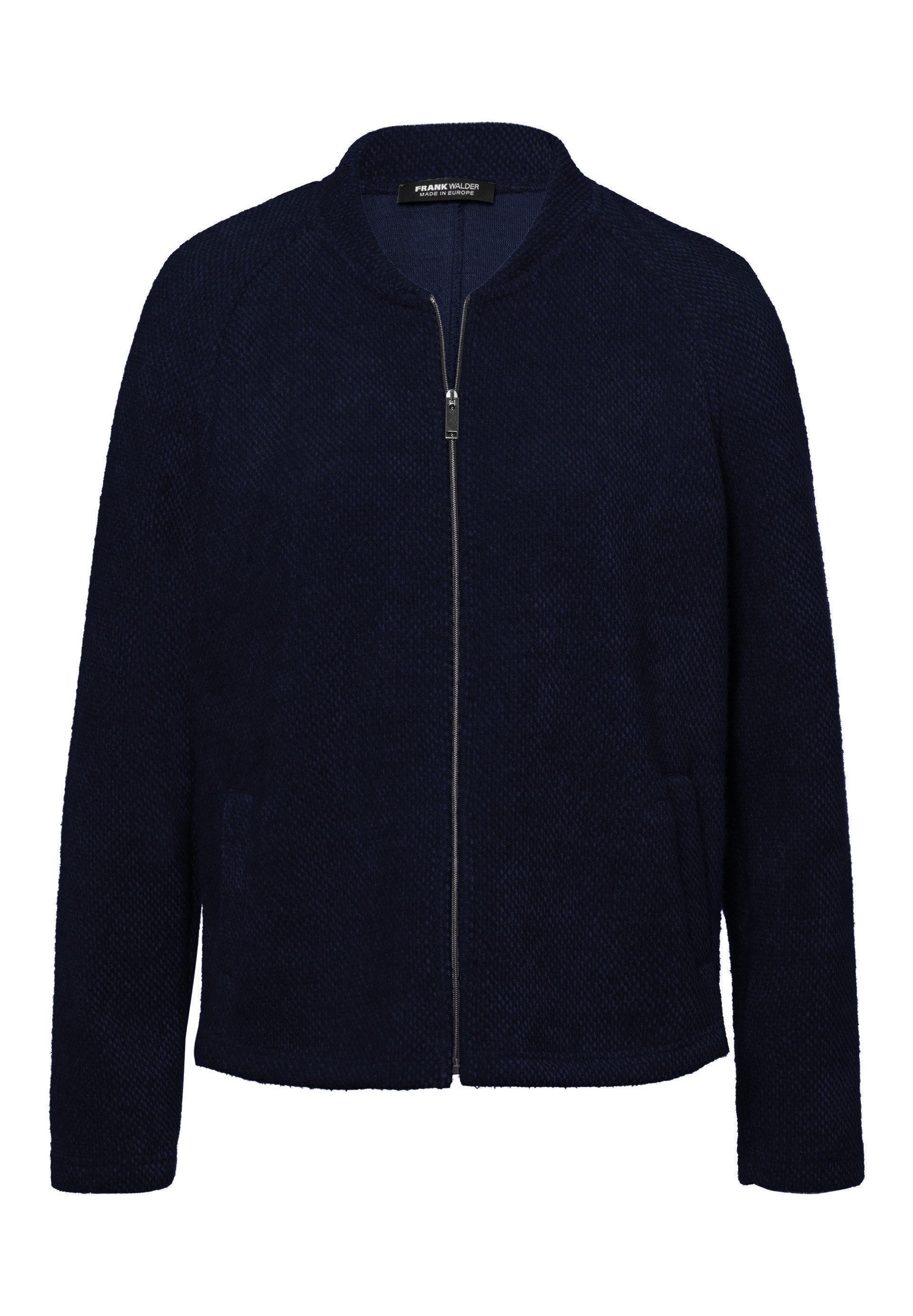 FRANK WALDER Strickjacke aus softem Struktur-Jersey günstig online kaufen