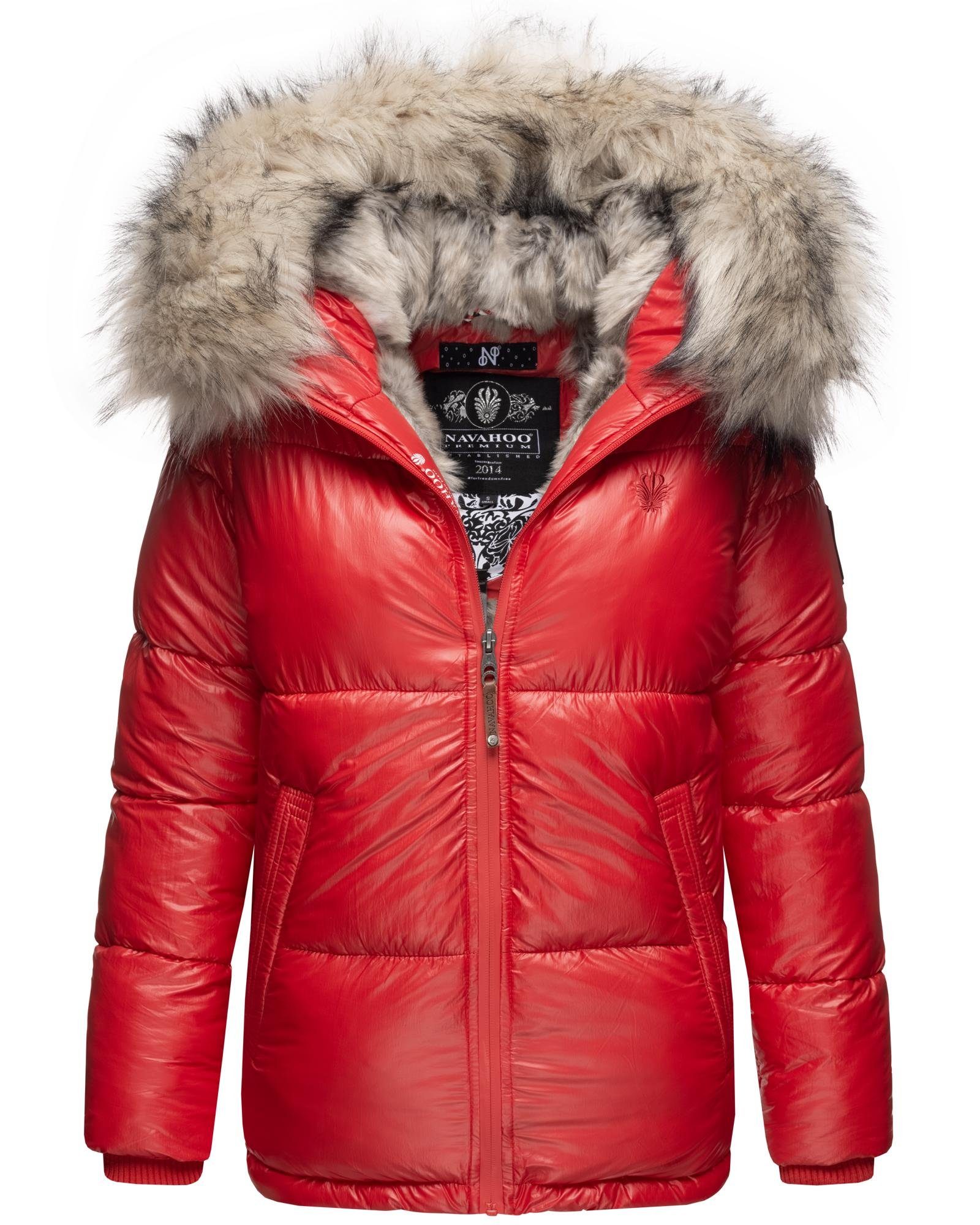 Dick »tikunaa« Steppjacke KaufenOtto Damen Kunstfellkapuze Online Winterjacke Gefütterte Mit Navahoo 3RjL4A5