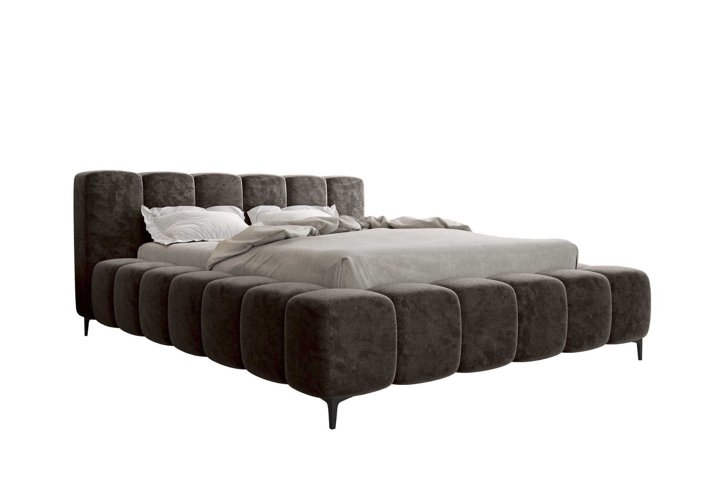 99rooms Polsterbett Cozy (Schlafzimmerbett, Bett), 140/160/180x200 günstig online kaufen