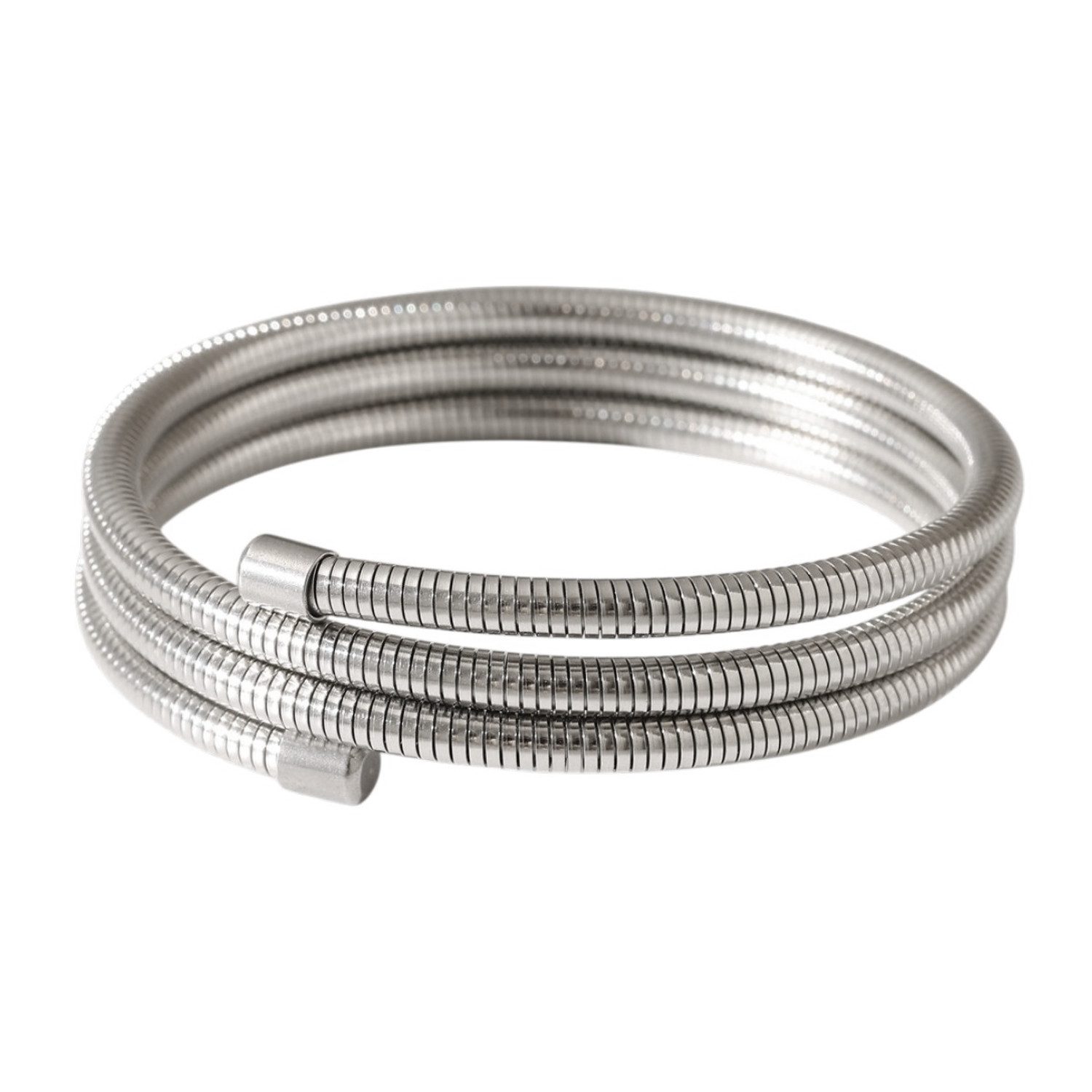 KARMA Armreif Armreif Damen Gold Edelstahl 6 cm modern (1-tlg., Damenarmreif wasserfest hypoallergen rostfrei), elegant Geschenkidee Damenschmuck