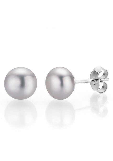 Firetti Perlenohrringe Schmuck Geschenk Ohrschmuck Perle, Made in Germany - mit Süßwasserzuchtperle