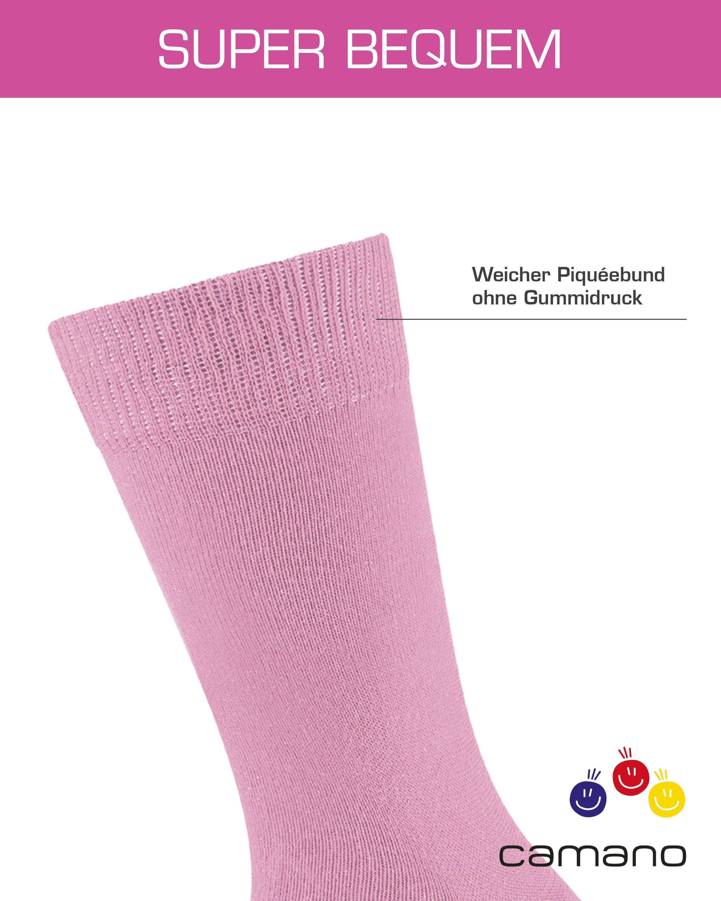 Camano Socken ca-soft (6 Paar) mit Komfortbund und gepolsterten Zehen-/Fersenbereich – Bild 5 von 5